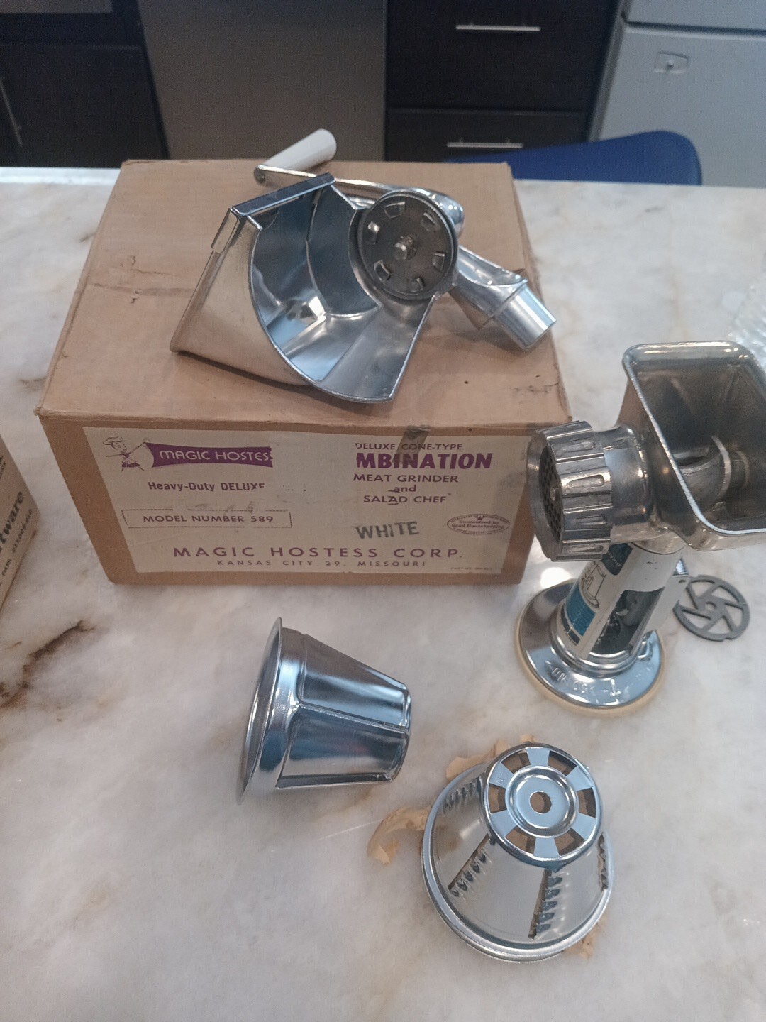 Magic Hostess Combo Salad Chef/Meat Grinder Series 588 & 589