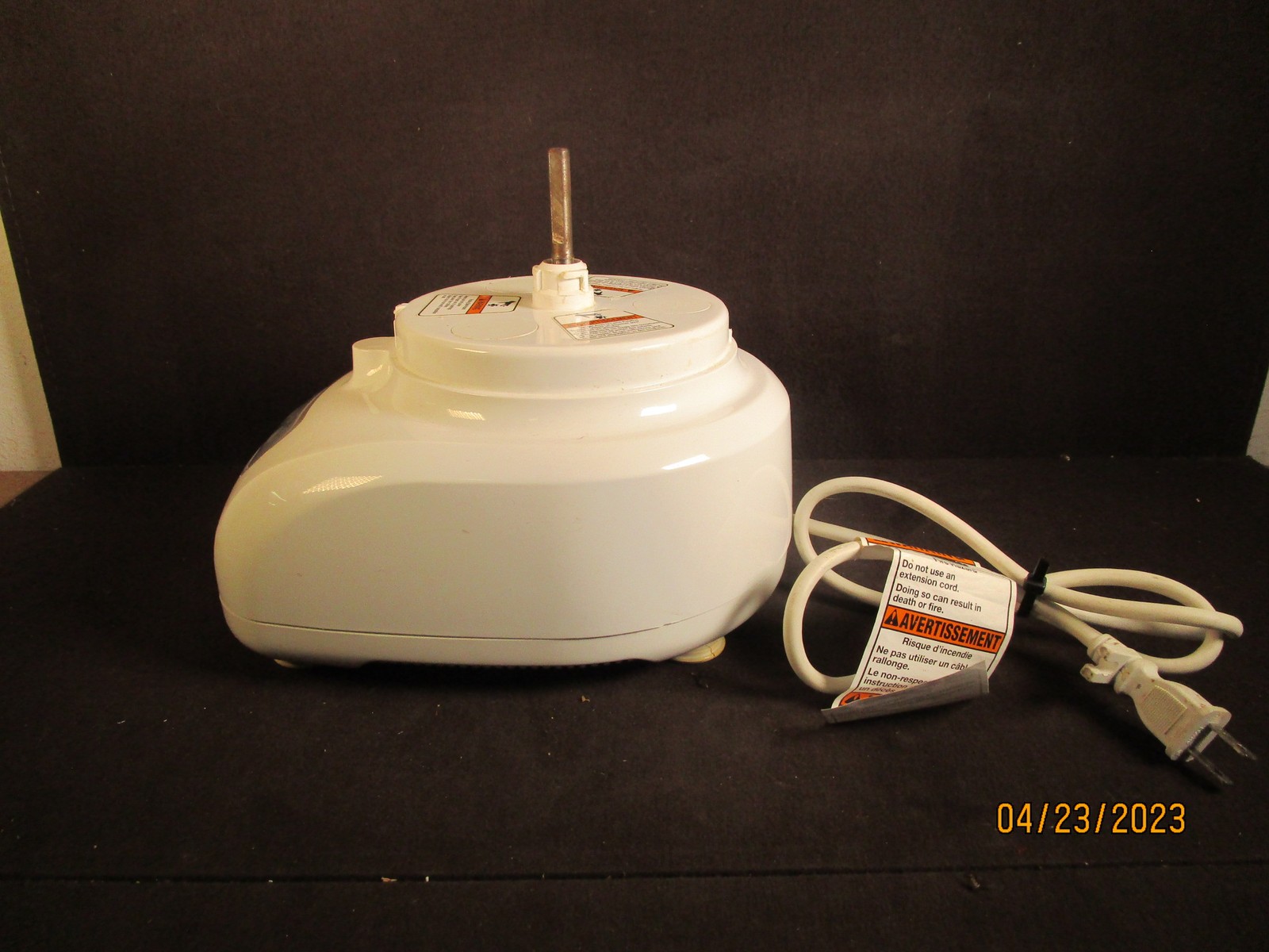 Kitchen Aid Food Processor Base Only KFP750WH1