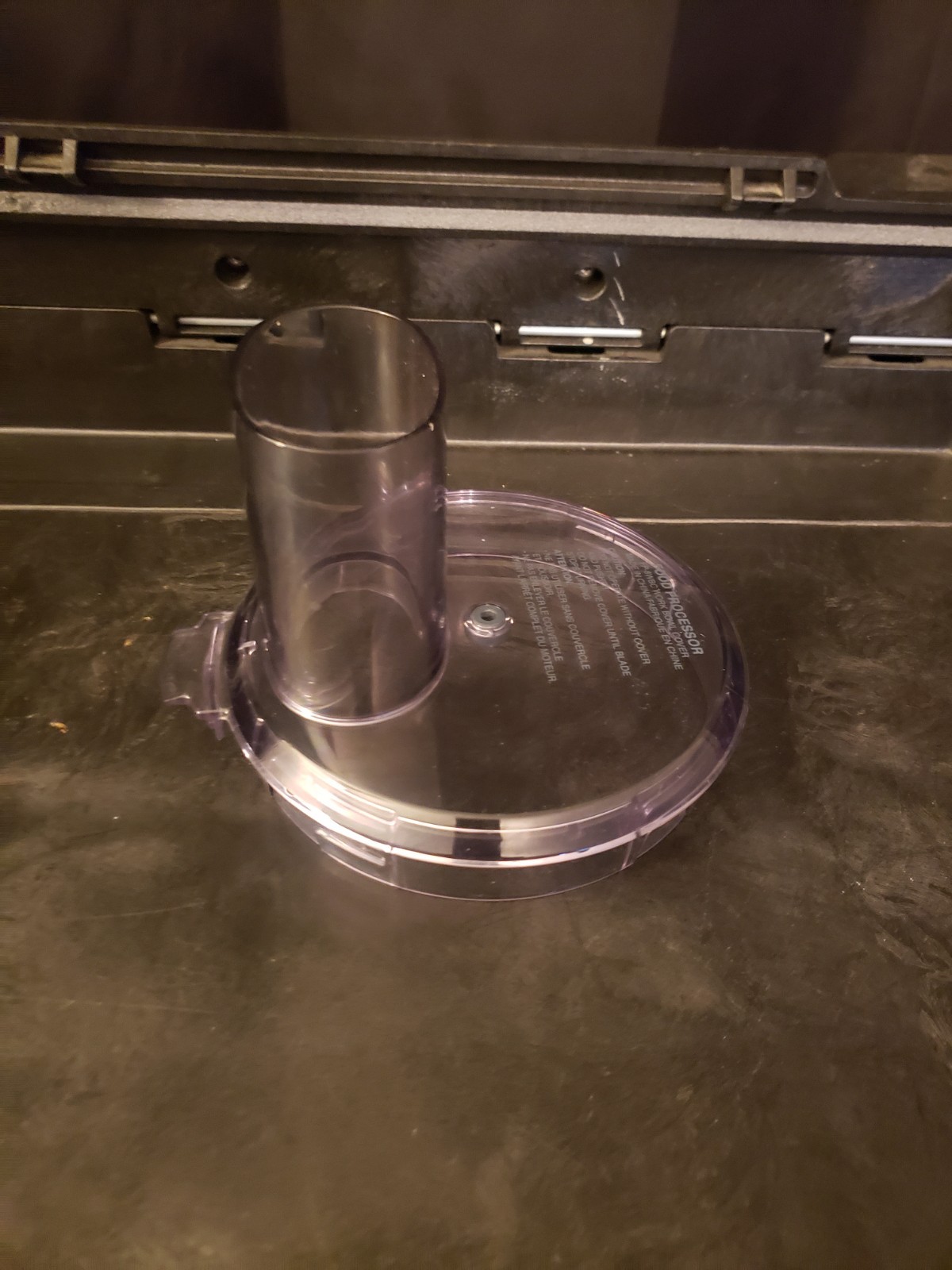 Cuisinart Food Processor FP-8WBC Replacement Work Bowl Lid Cover NO PUSHER