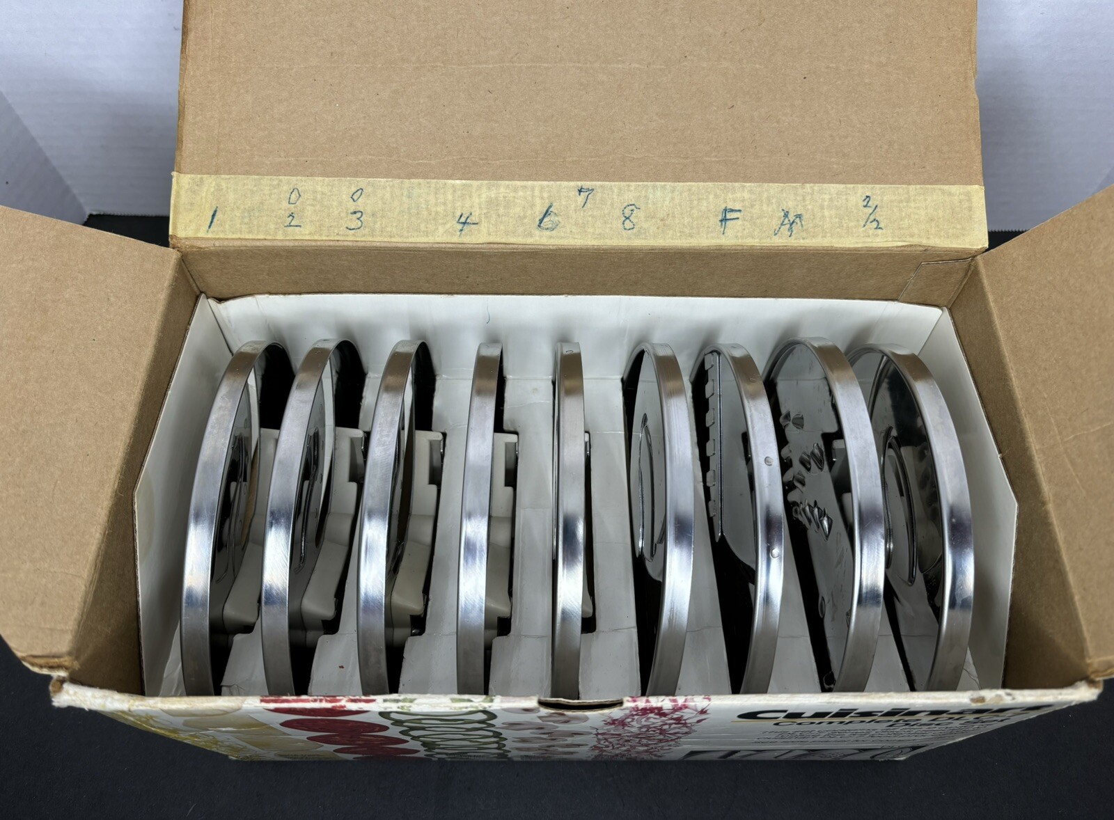 Cuisinart DLC-070 Disc Set for DLC-7 Food Processor – See Photos For All Discs