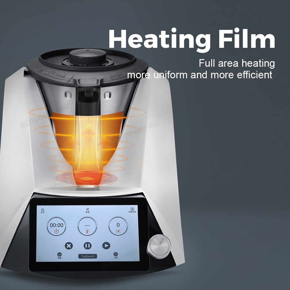1500W Multifunction Intelligent Automatic Stir Fry Pot Kitchen Robot Cooking UK