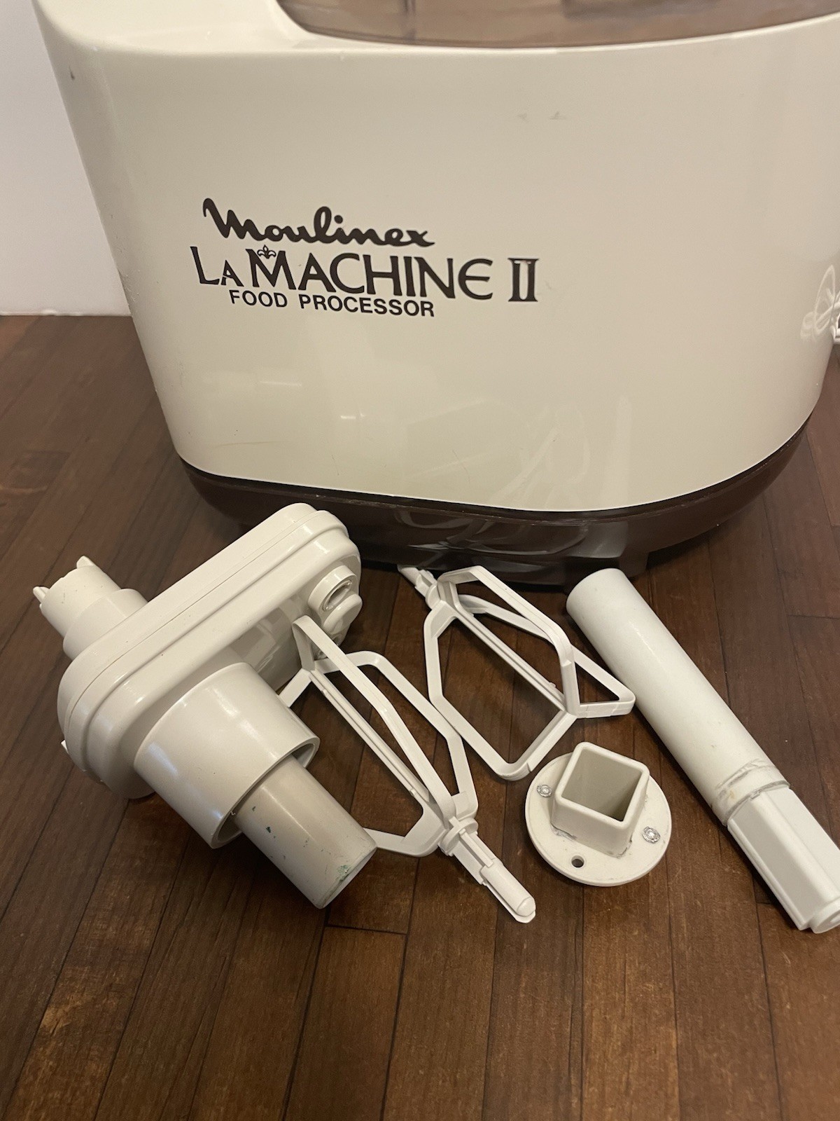 Vintage Moulinex Regal La Machine II Food Processor Works Tested