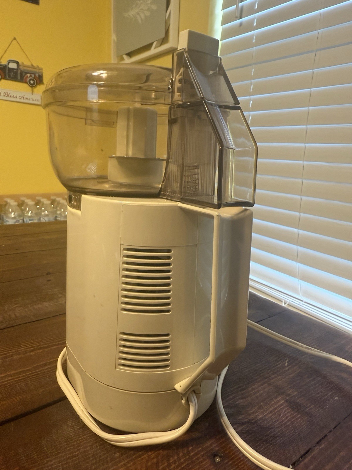 Vintage West Bend High Performance Food Processor Chopper #6500 With Accessories
