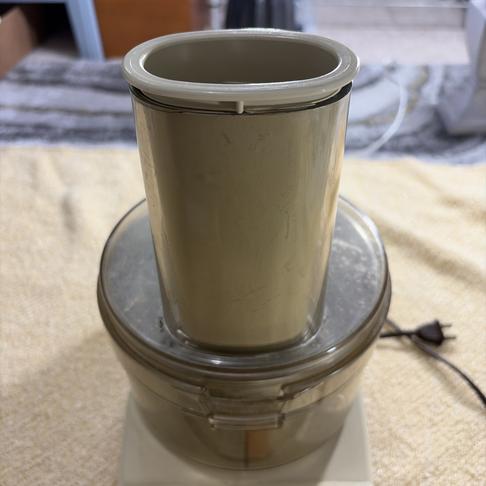 Vtg General Electric Cat# D5FP1 Full Capacity Food Processor Excellent Condition