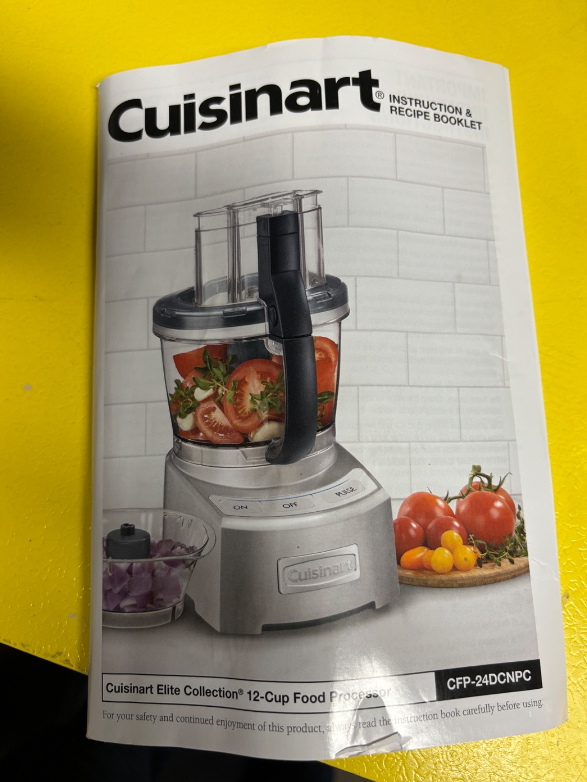 Cuisinart Food Processor CFP-24DCNPC