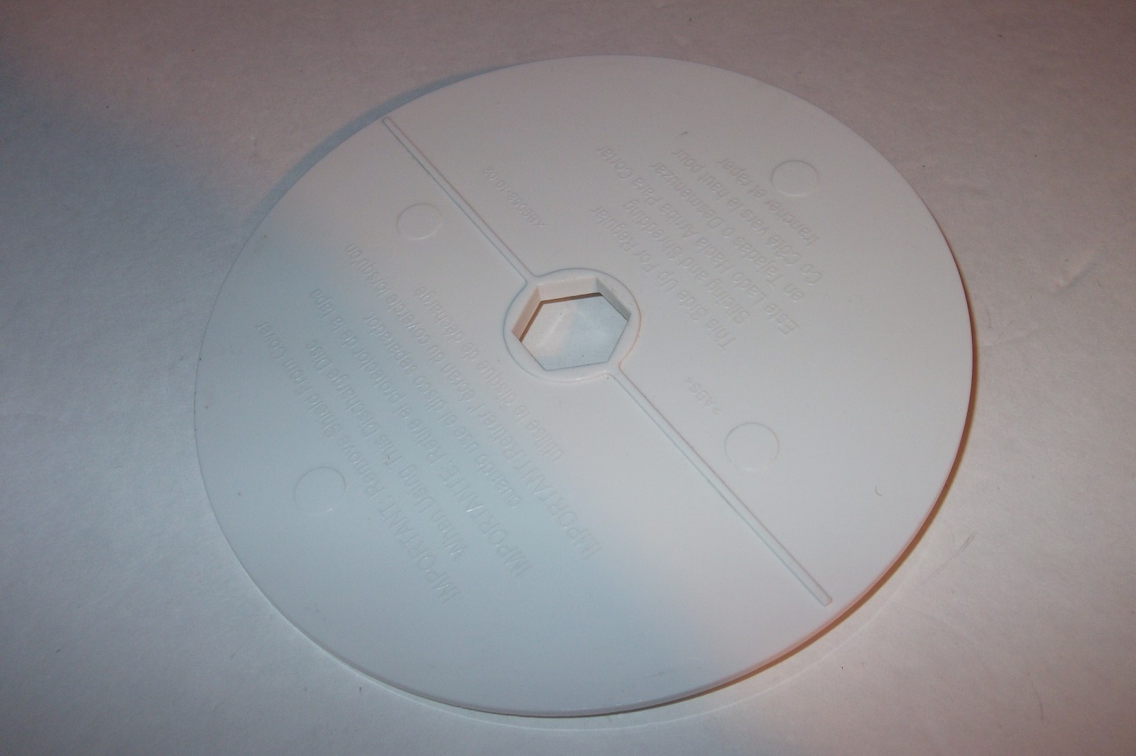 BLACK & DECKER QUICK & EASY FP1445 DISCHARGE FLOW DISC – FOOD PROCESSOR – NICE !
