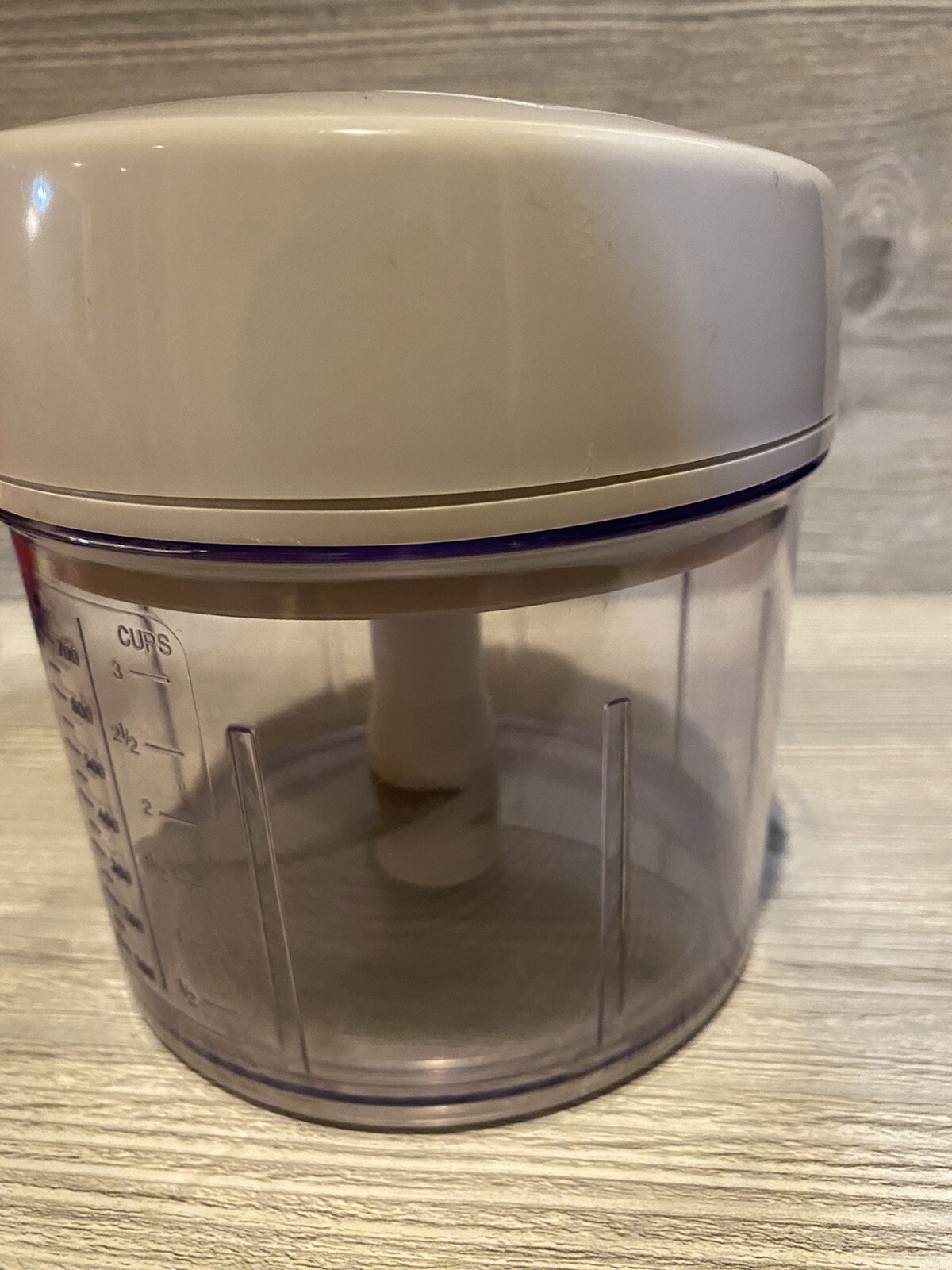 The Pampered Chef Manual Food Processor Item 2581 Chopper 3 cups 5.5″