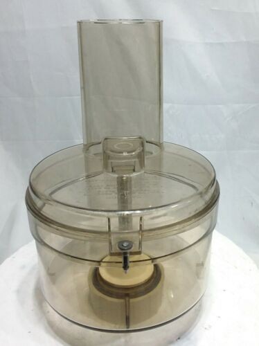 GE D5FP1 Food Processor Work Bowl OEM Replacement D1FP1 D3FP1B Smoked Vintage
