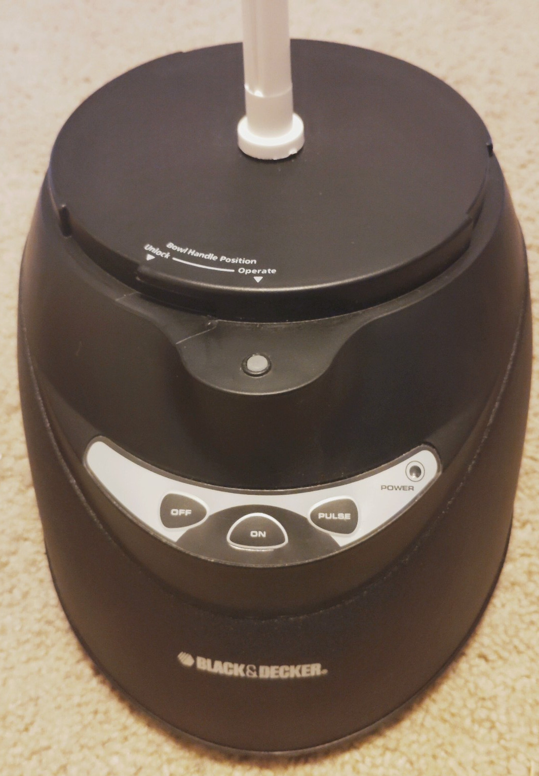NEW UNUSED BLACK and DECKER FP1550T 8-Cup Food Processor Base