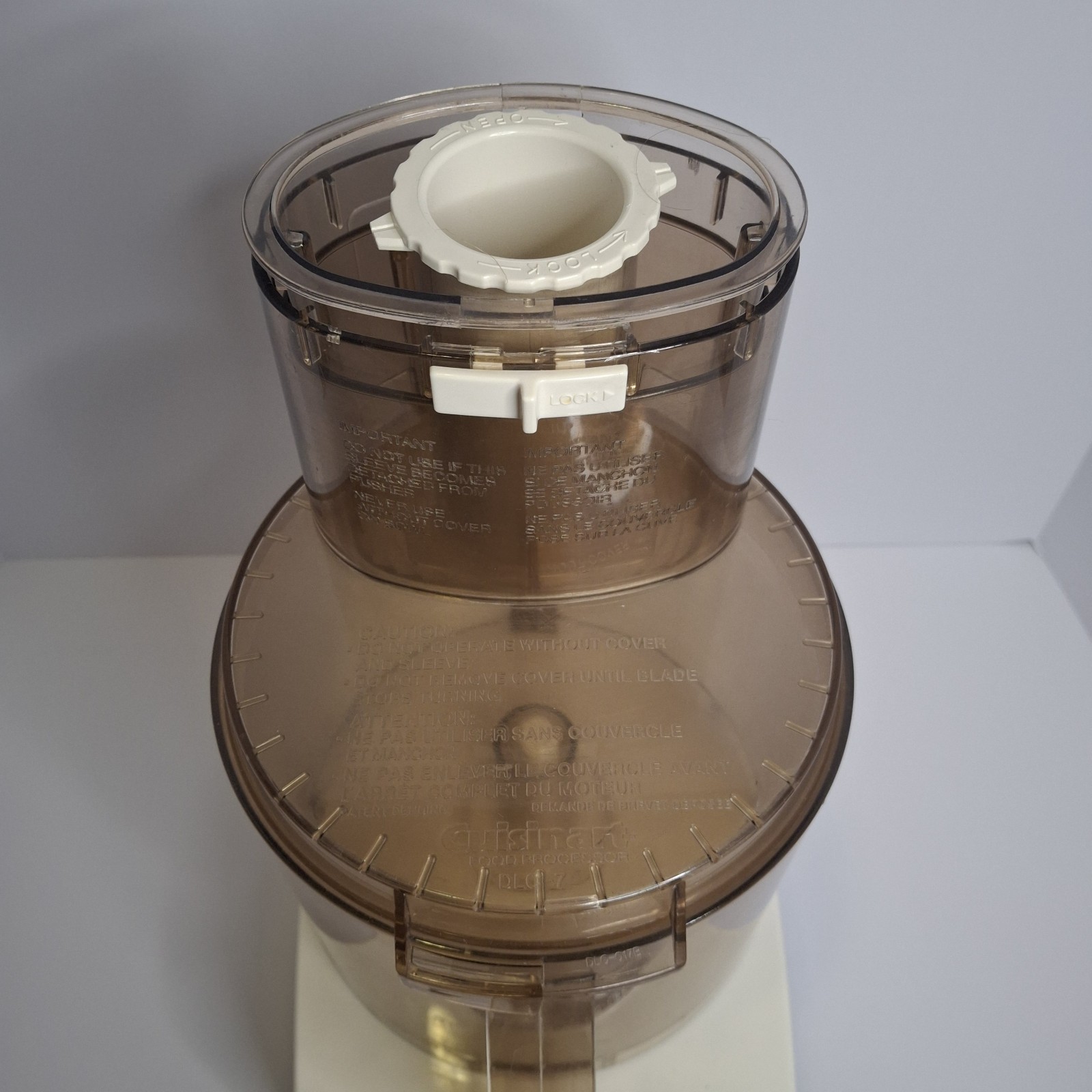Cuisinart DLC-7 Super Pro Food Processor w/ Accessories Japan Vintage 8 Discs