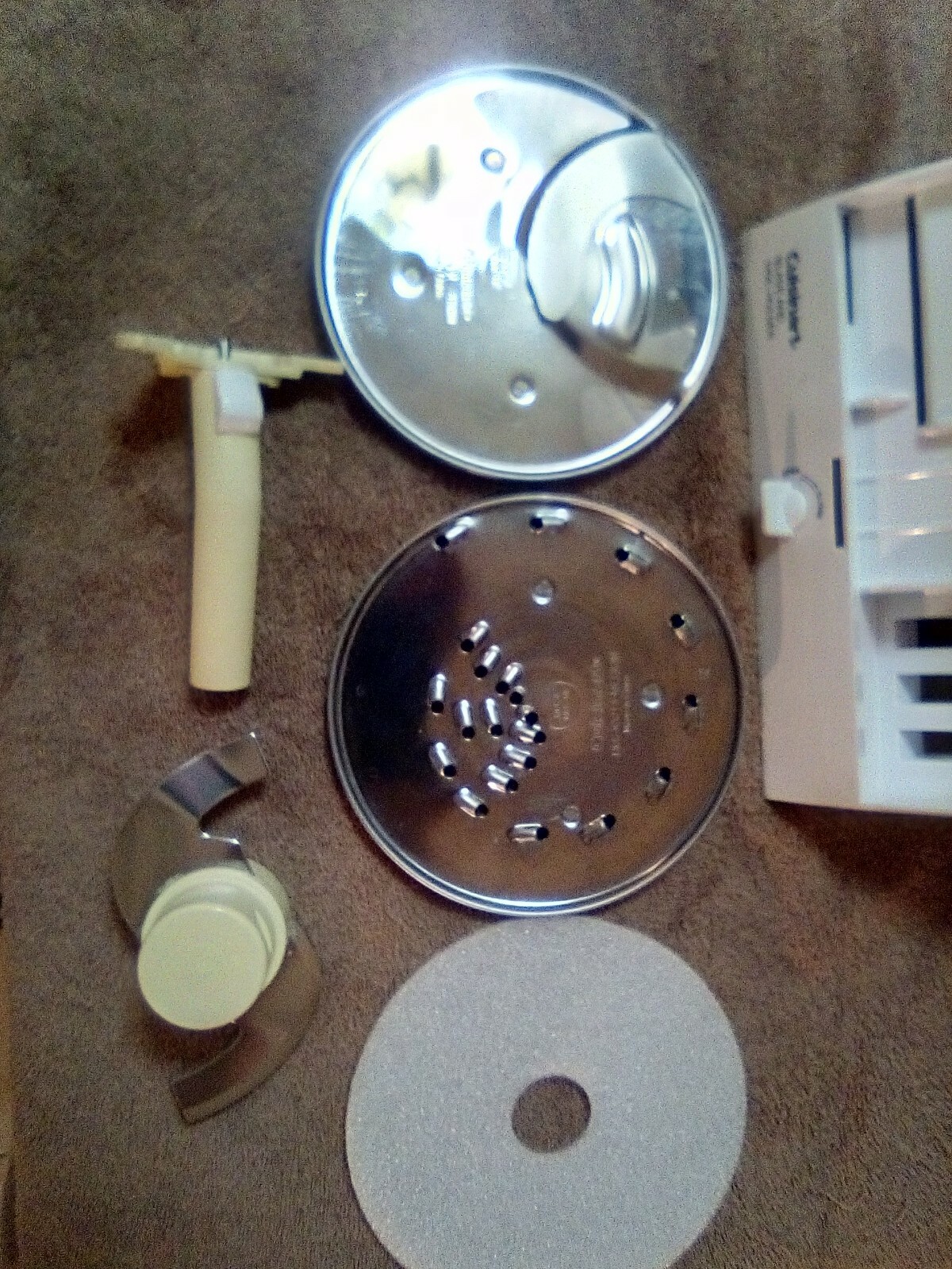 Cuisinart ® Blade & Disc Holder With One Blade Two Discs Universal Post