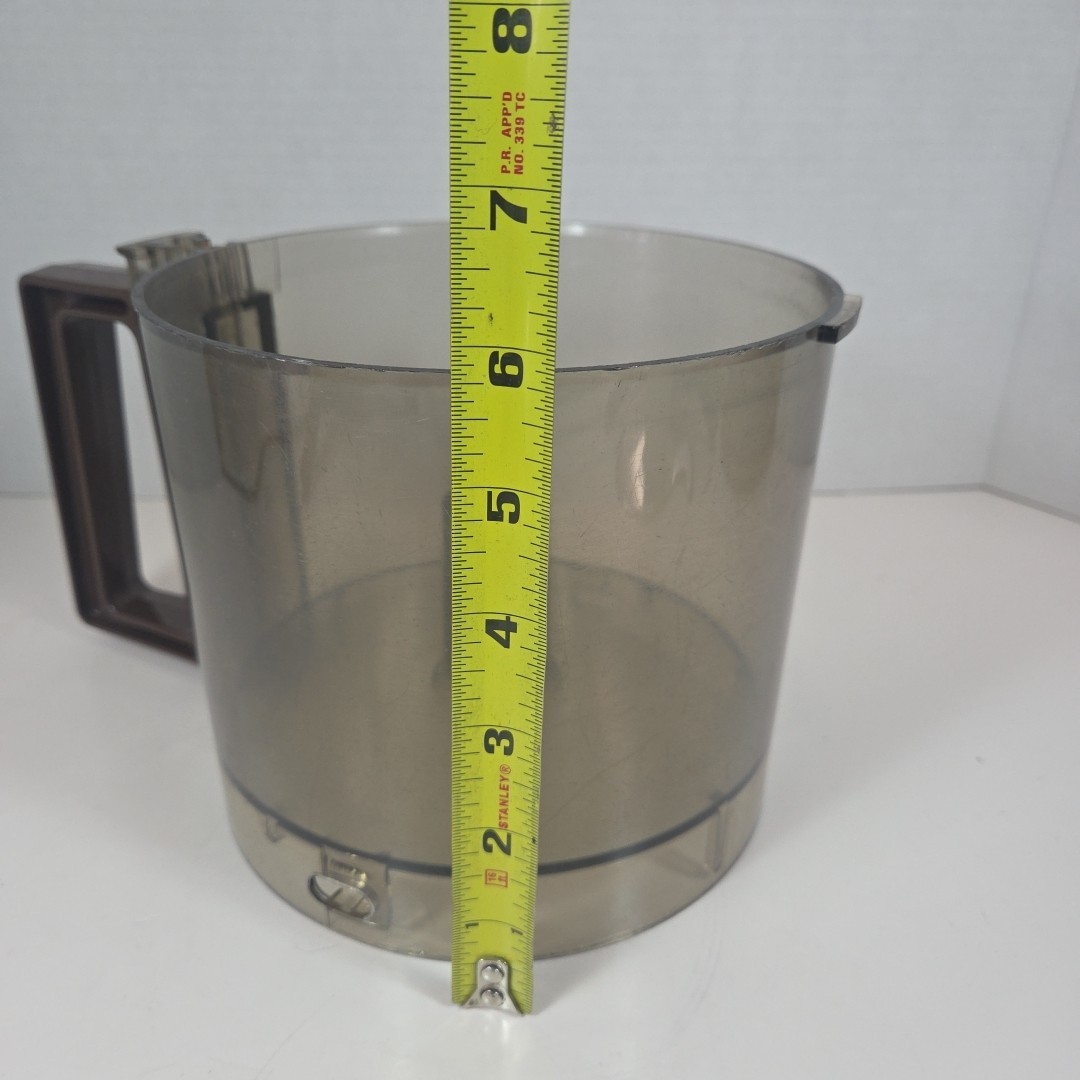 Sunbeam Vista Mixmaster 714-38 Food Processor Bowl, Lid, Pusher, Blade – Replace