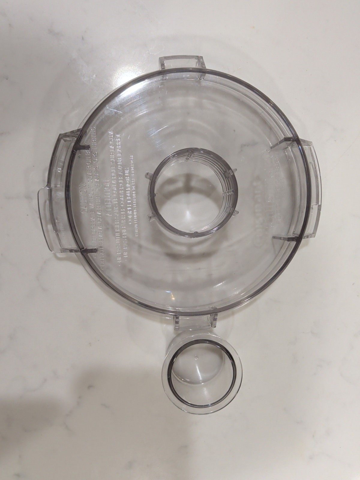 Cuisinart Pro Custom 11 Food Processor DLC-8 Flat Lid w/Center Cap DLC-806GTXT