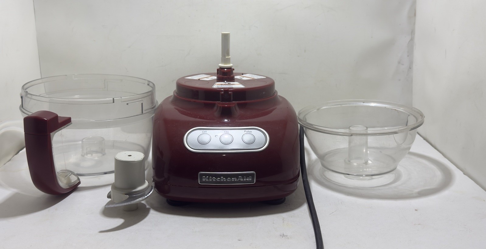 KitchenAid 7-Cup Food Processor RED KFP740QGC1-See Description