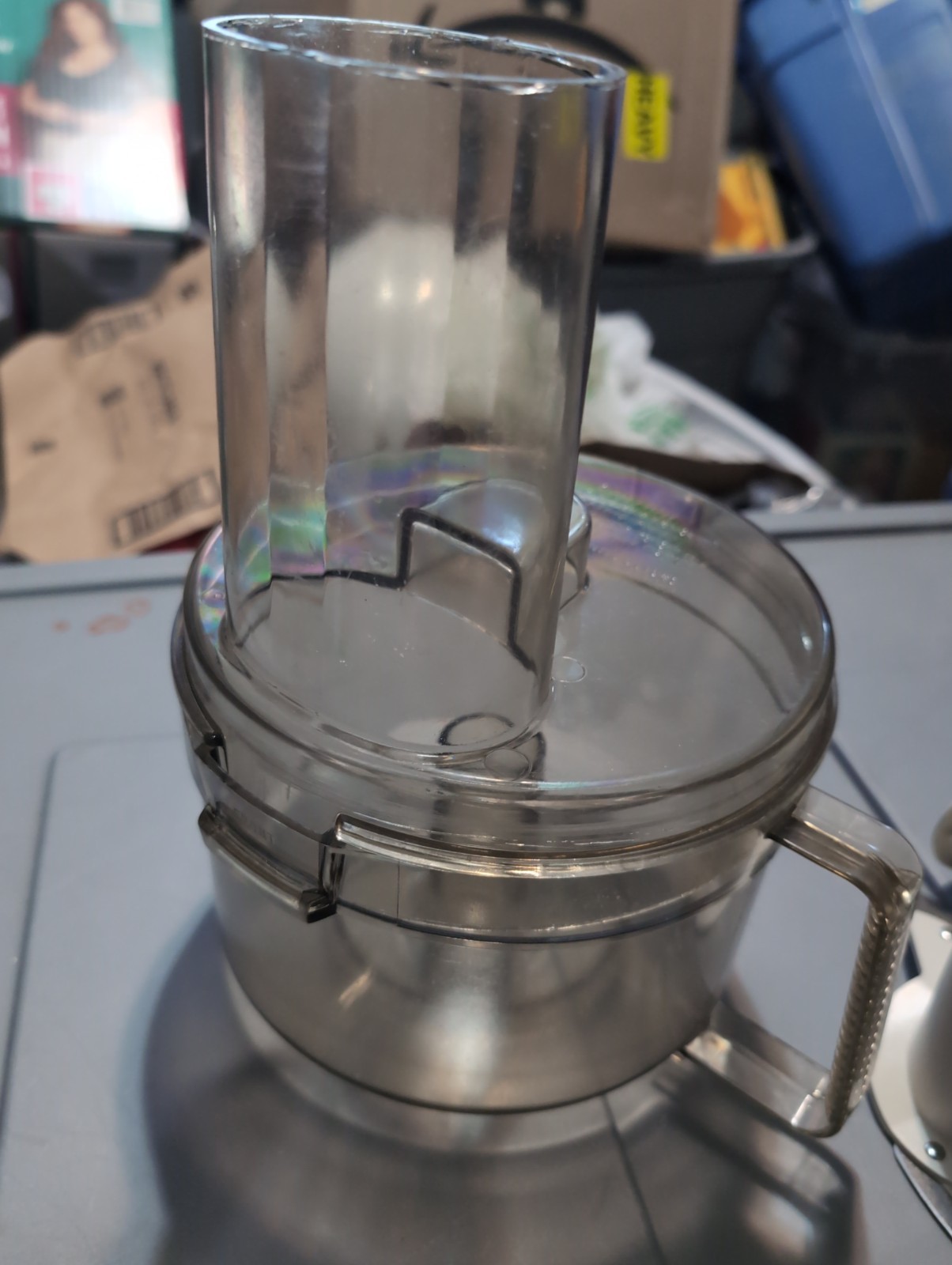 Vintage General Electric GE D1FP1 Work Bowl And Lid Food Processor Part Genuin