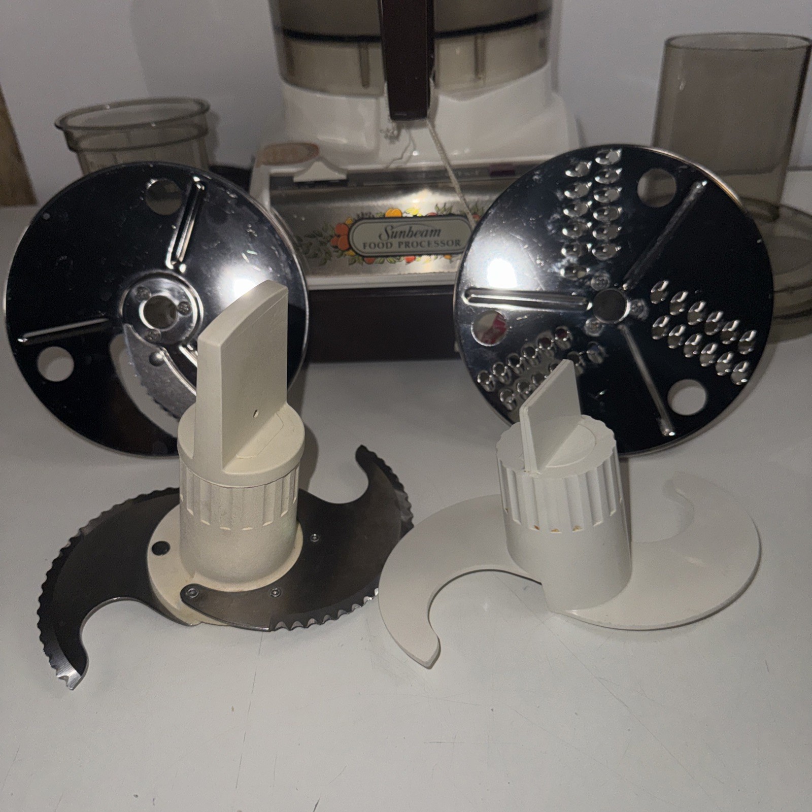 Vintage Sunbeam Le Chef Food Processor Model 14-11 Complete TESTED WORKS