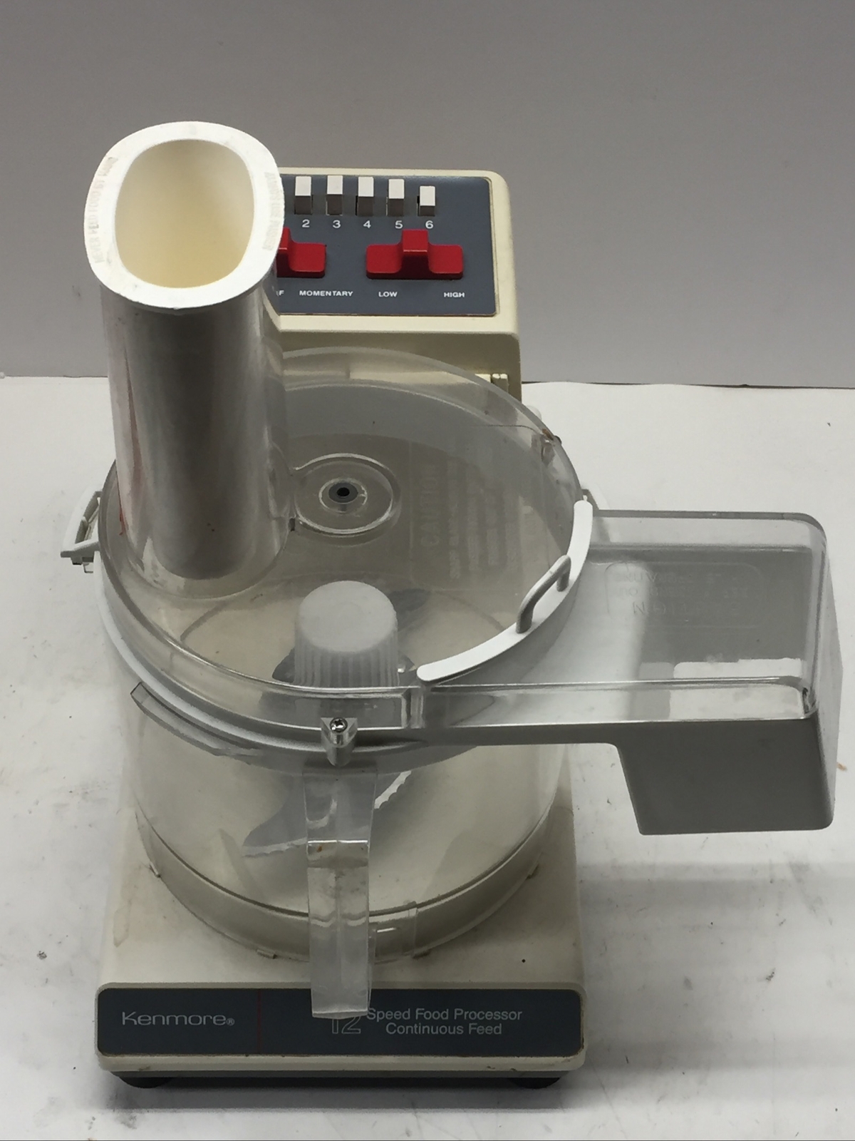Vintage Kenmore Sears Roebuck 12 Speed Food Processor 400.696900 Made In USA