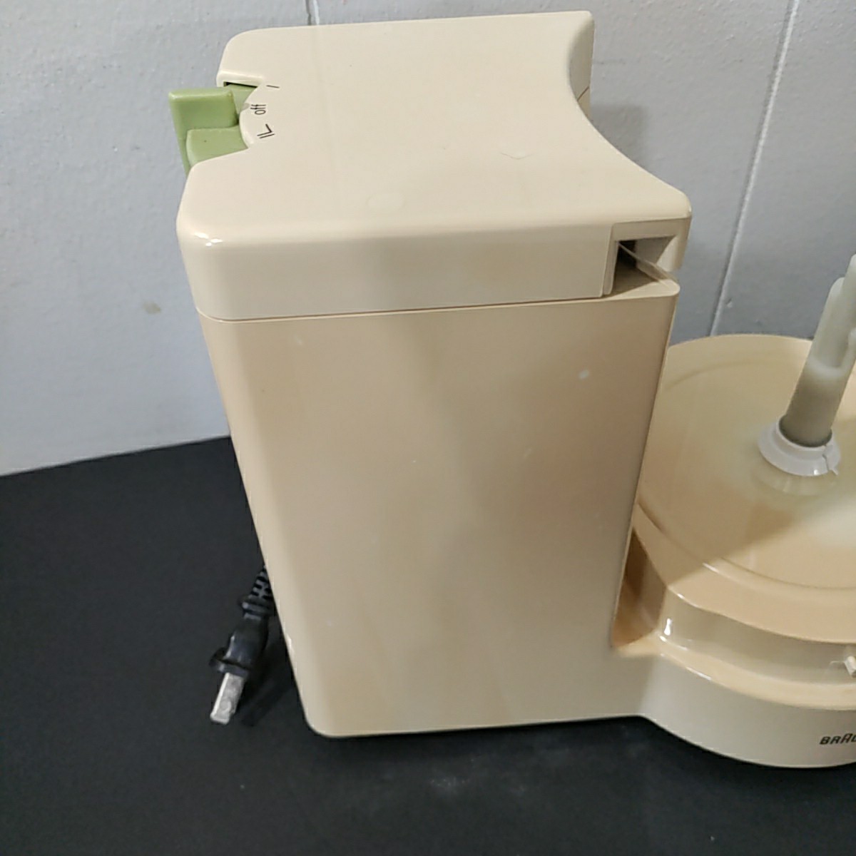 Braun 4176 Food Processor power Base And Instructions Only (Tested)