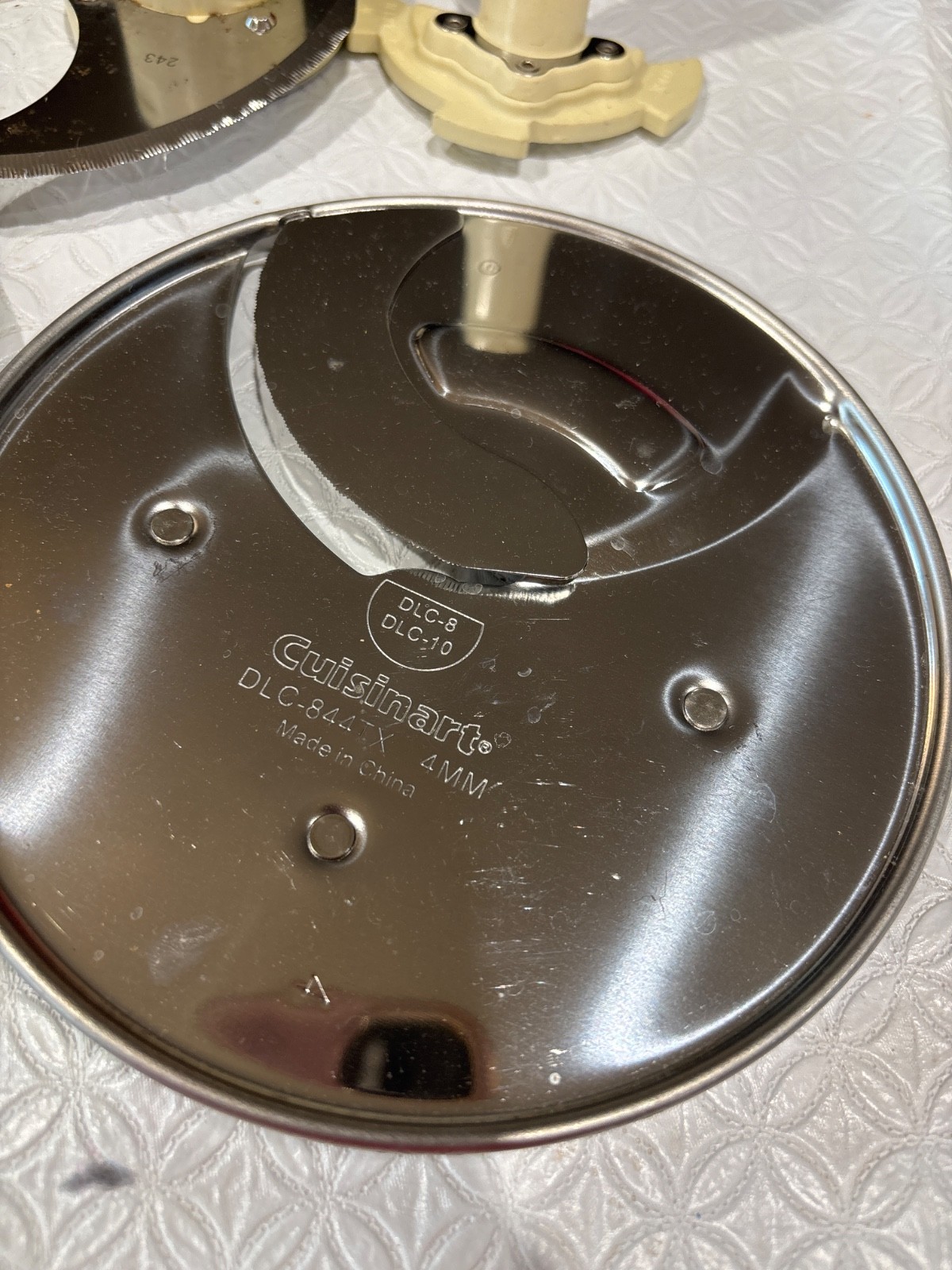 Cuisinart Food Processor Slicing Disc 4mm DCL 8 10 Replacement DLC-844TX & more