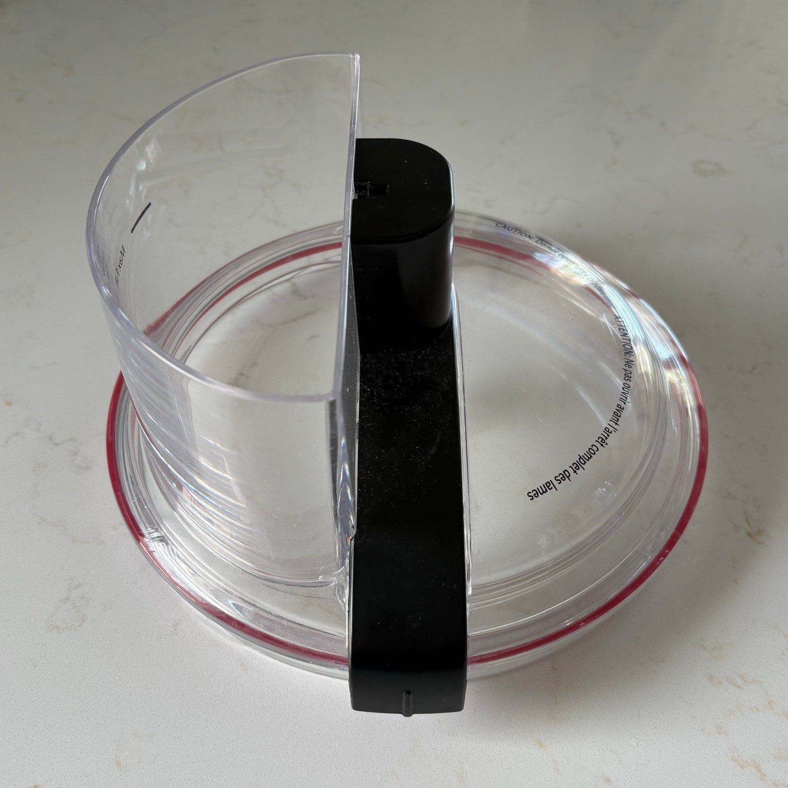 KitchenAid KFP1356OB Food Processor Bowl Lid Chute Pusher Sleeve 4 PIECES
