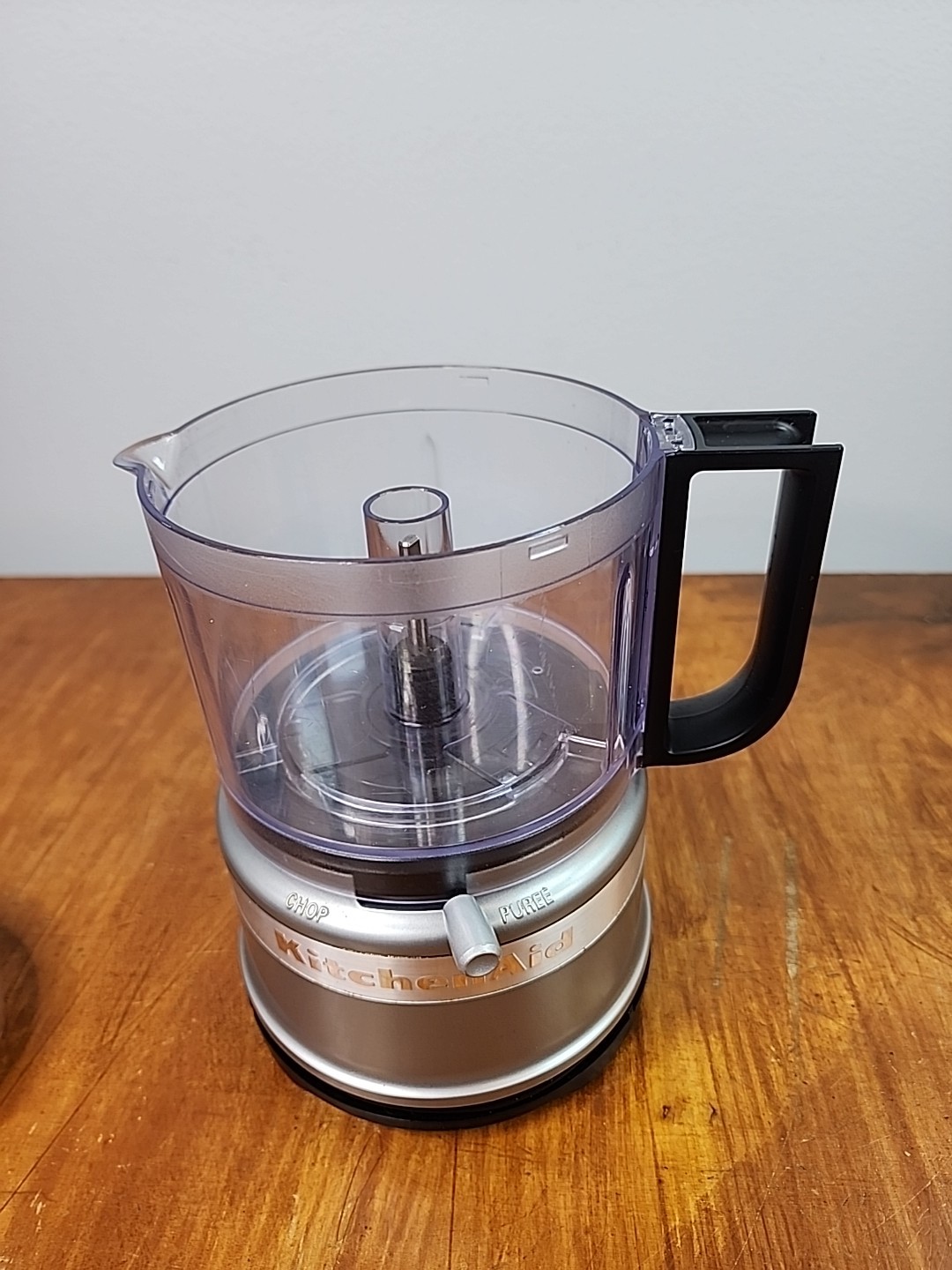 KitchenAid Food Chopper 3.5 Cup KFC3516CU Contour Silver KFC3516 Tested Working