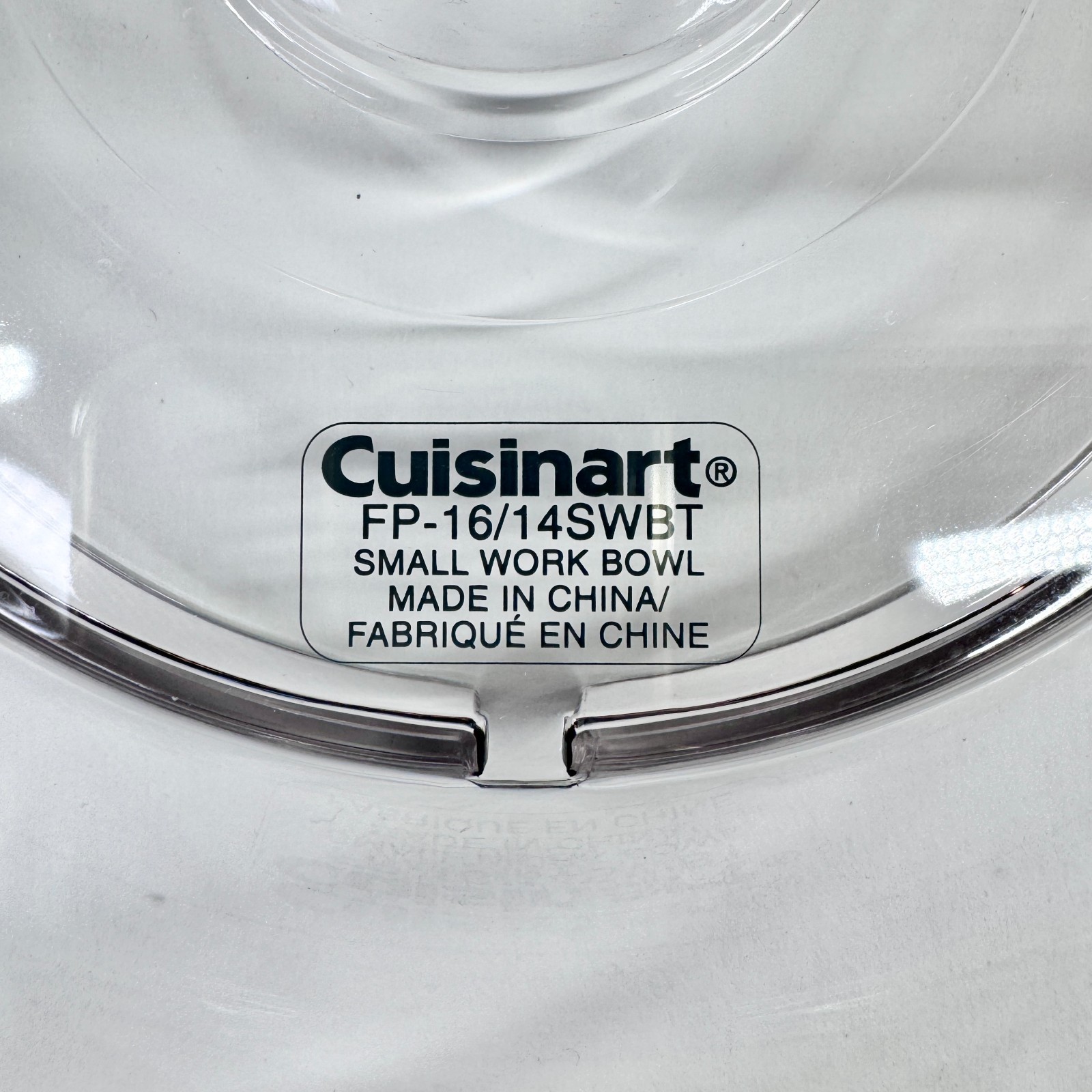 Cuisinart FP-16DC Elite Collection Food Processor Bowl FP-16MWBT + FP-16/14SWB