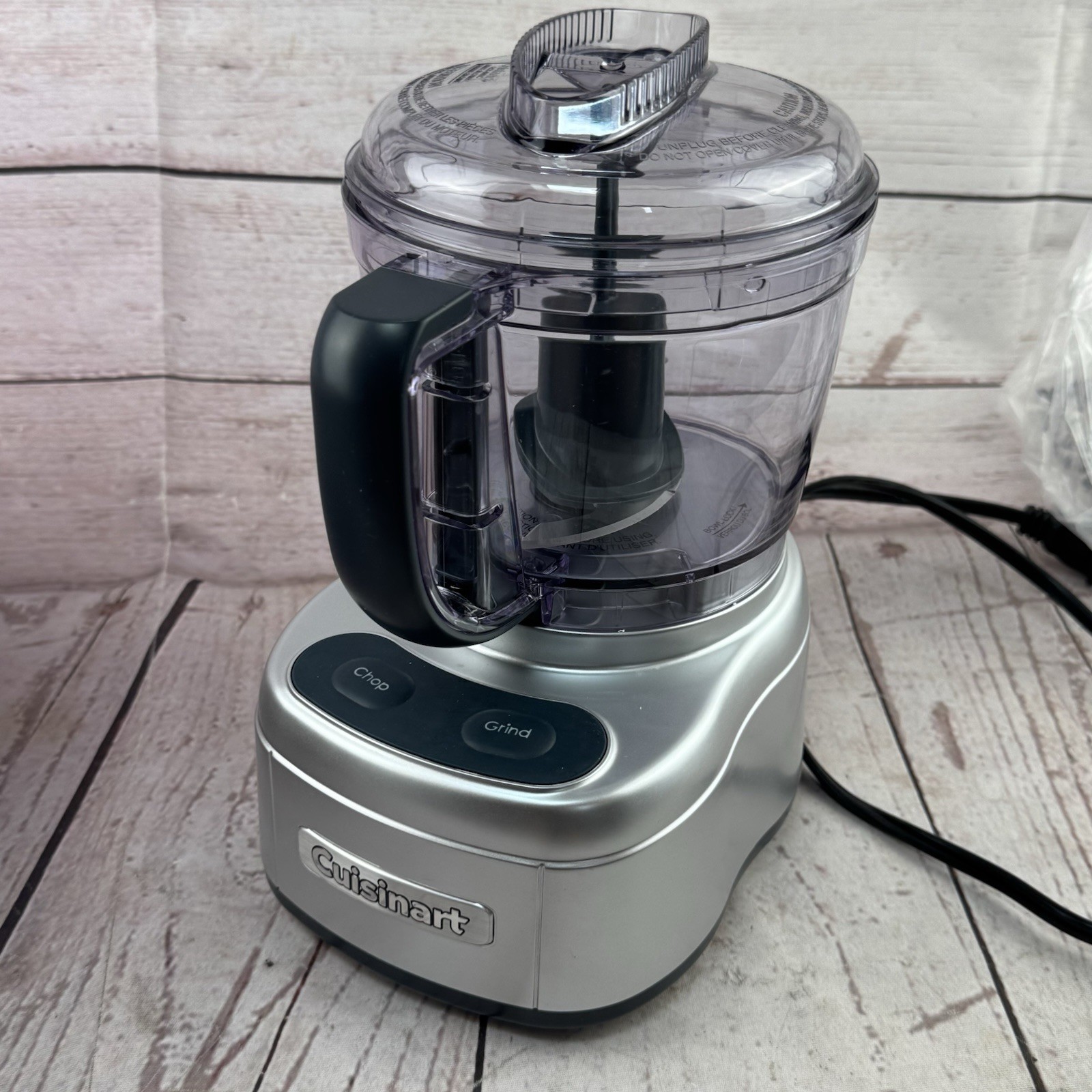 Cuisinart Elemental 4 Cup Chopper Grinder Motor Base Blade Parts Repair