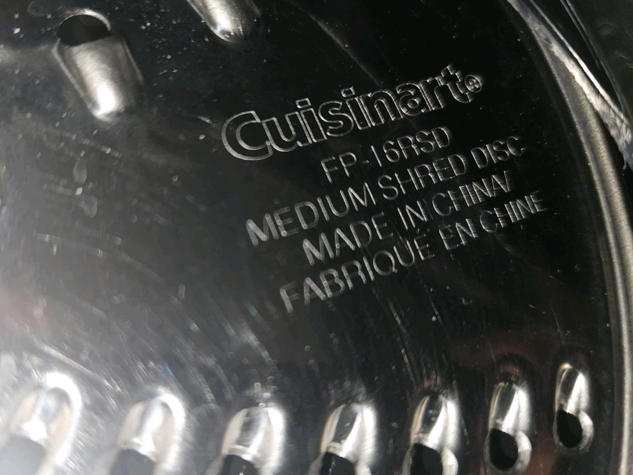 Cuisinart FP16-ASD Food Processor Blades & Black Storage Case