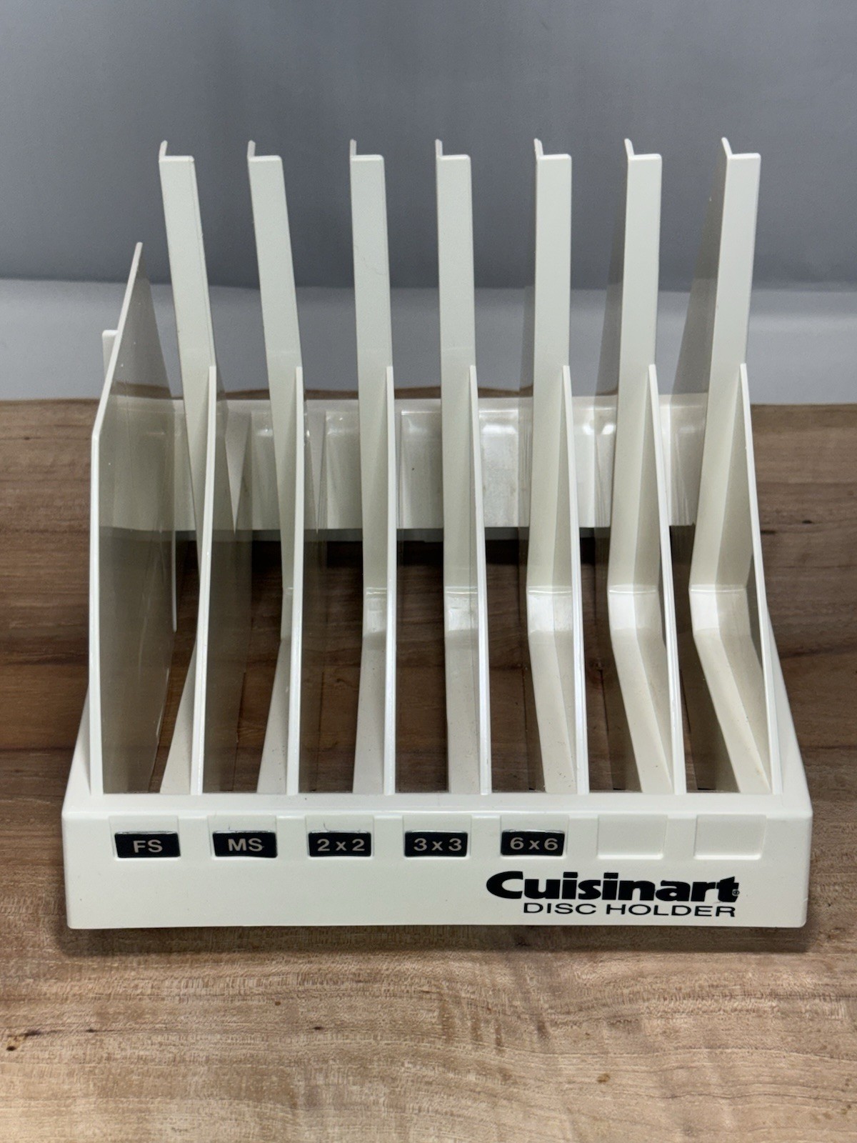 Cuisinart DLC-7 Specialty Disc Holder Rack FS MS 2×2 3×3 6×6 OEM