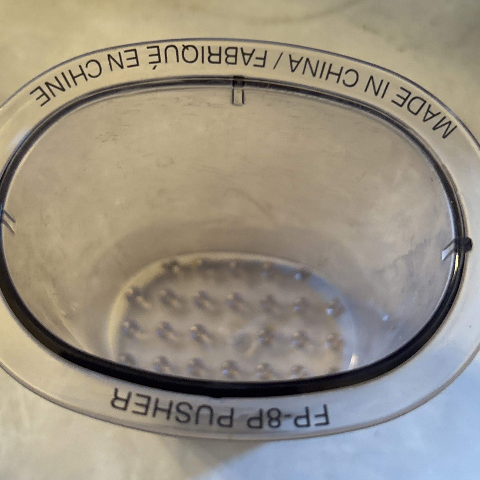 Cuisinart Food Processor CFP-800 Replacement Lid CFP-800WBC & Pusher FP-8P