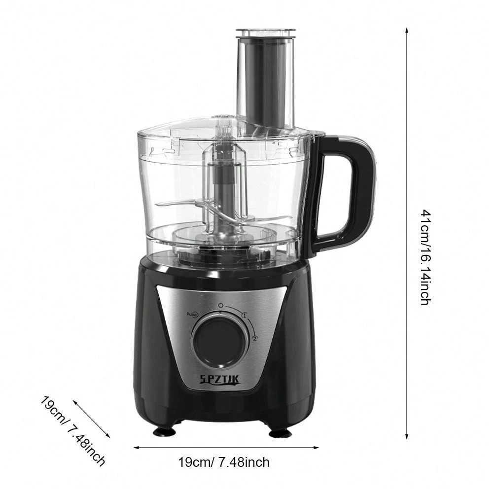 Refurbished Cuisinart 12 Cup Food Processor 600W Silver Kitchen Master