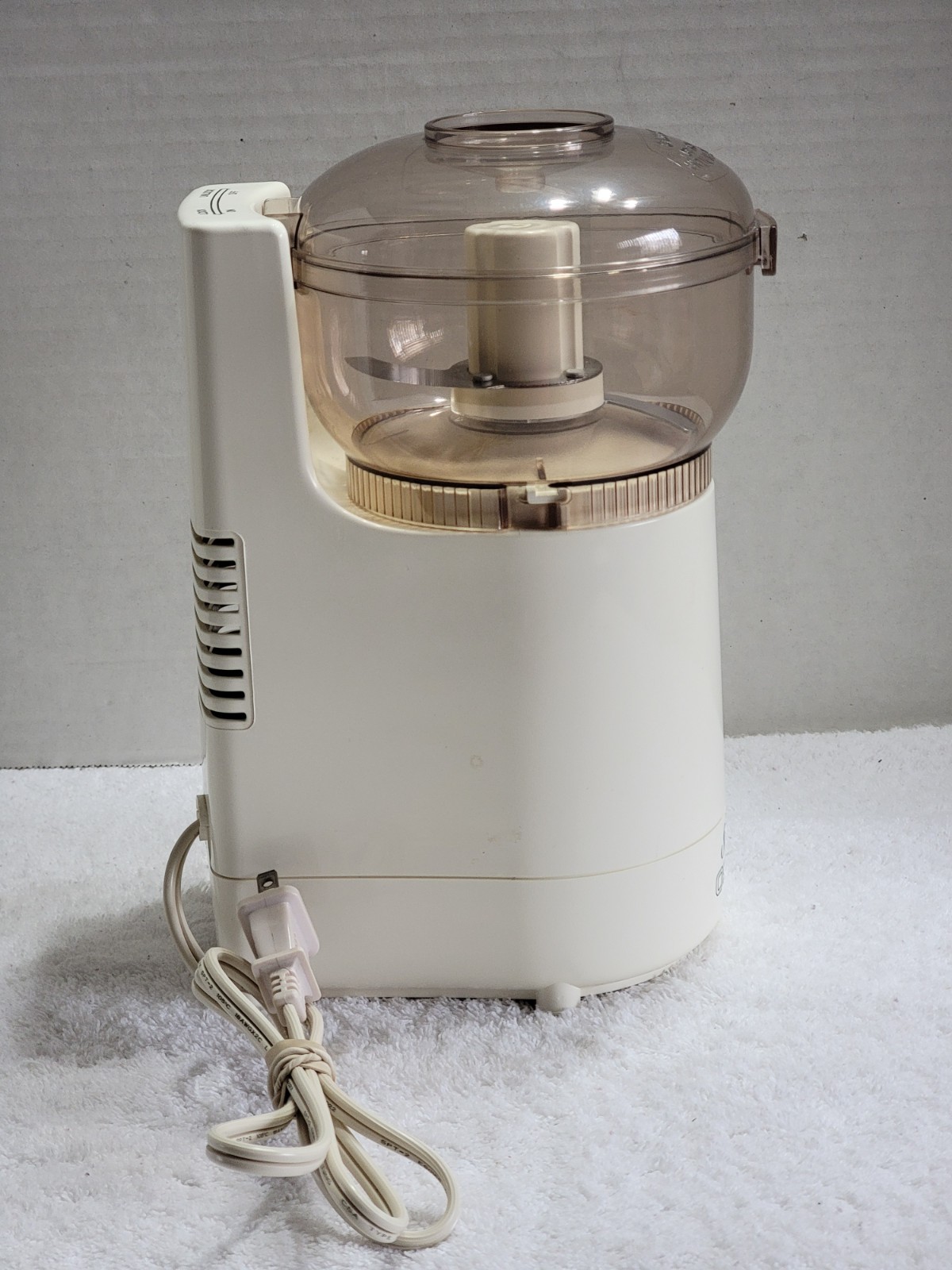 Sunbeam Oskar #14081 Food Processor Chopper Beige Made In France 500 Watts EUC