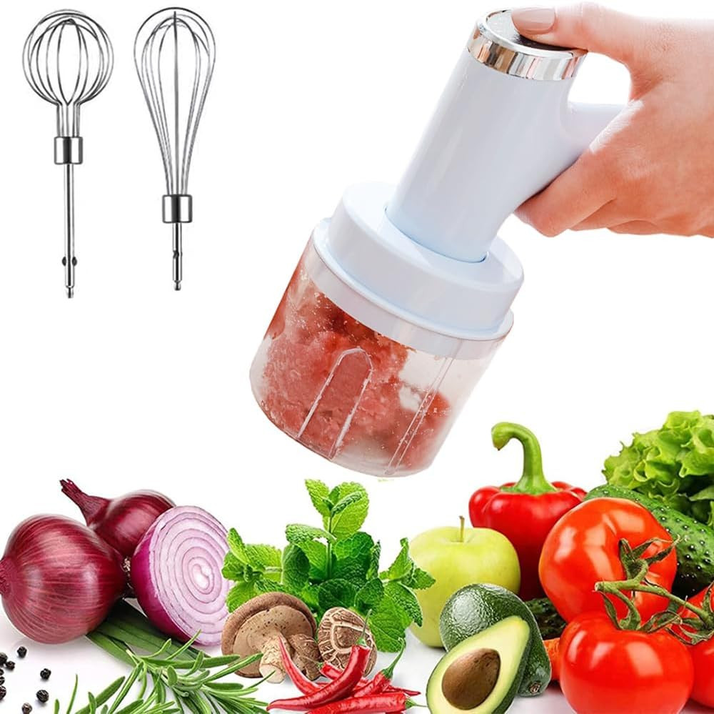 Powerful Multi-Function Electric Vegetable Chopper/Mini Food Processor/Food Slic