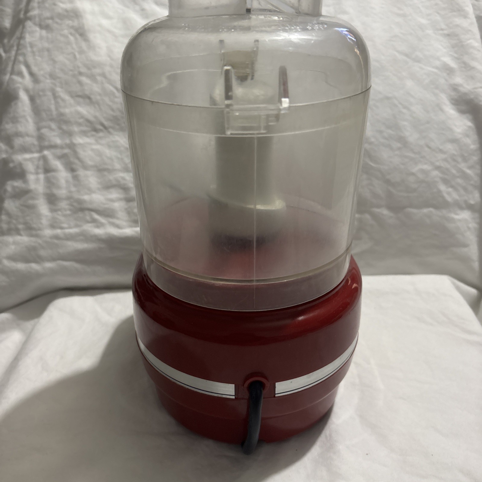 KitchenAid 3 Cup Food Processor Chopper KFC3100ER2 Works Great
