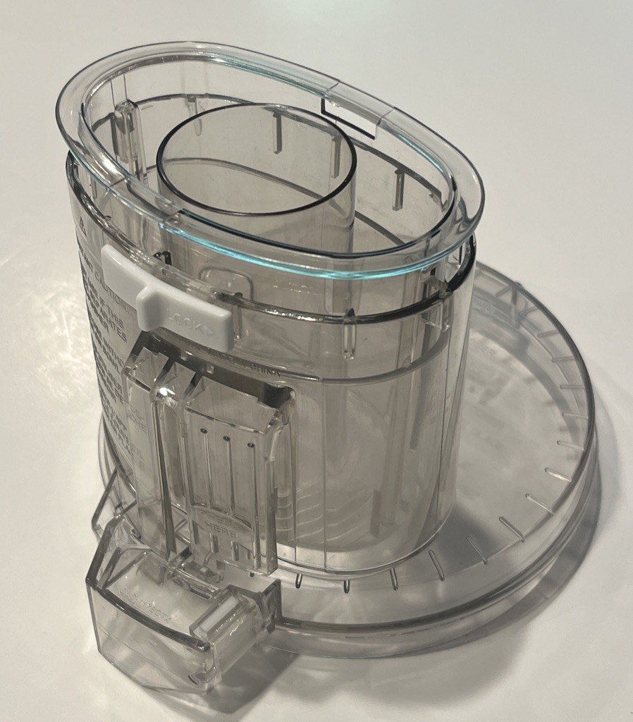 Cuisinart Food Processor DLC-10 Replacement Parts: Clear Lid Chute/Sleeve Pusher