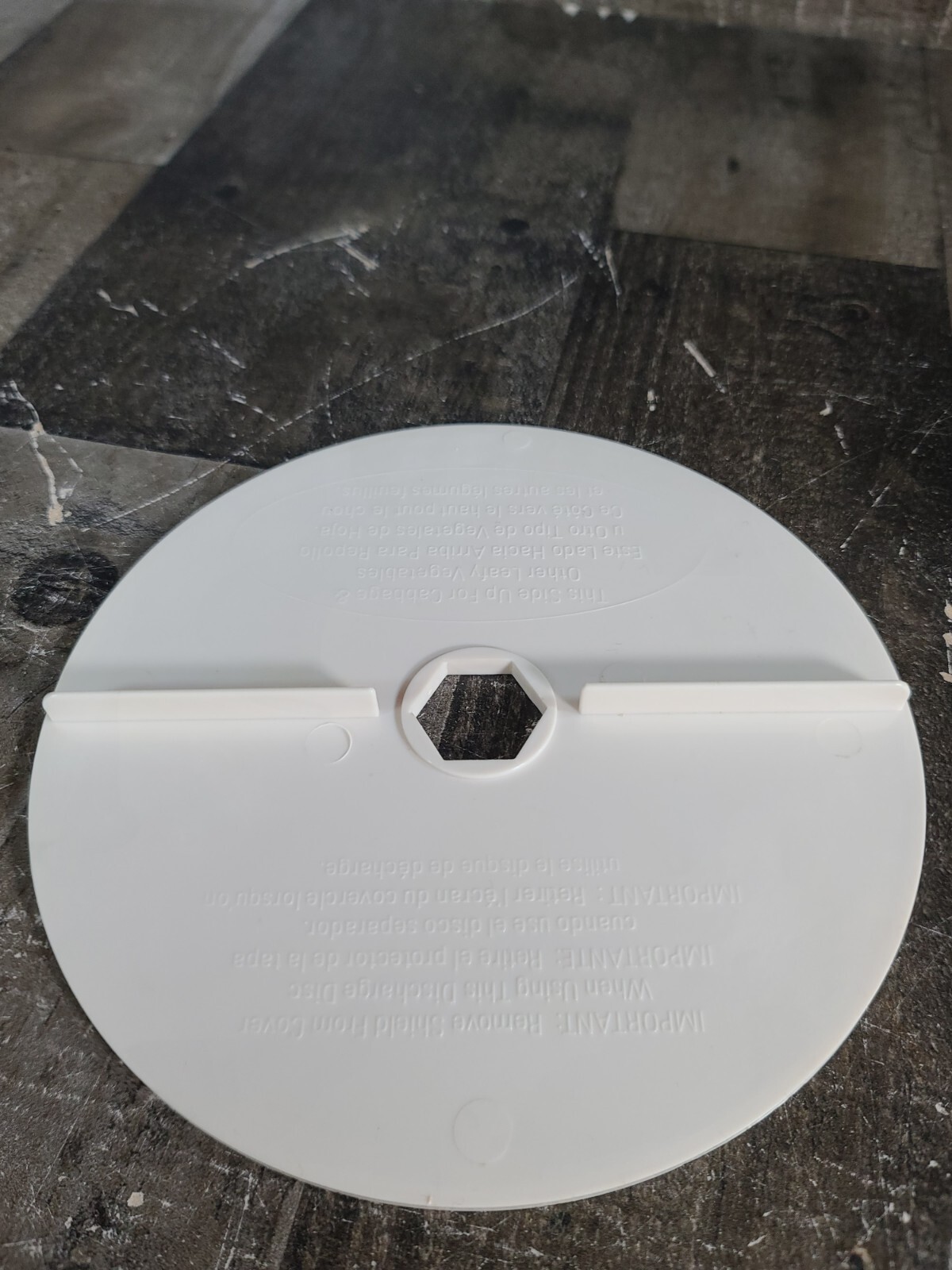 Black And Decker Quick N Easy Food Processor FP1445 Replacement Disc Plastic
