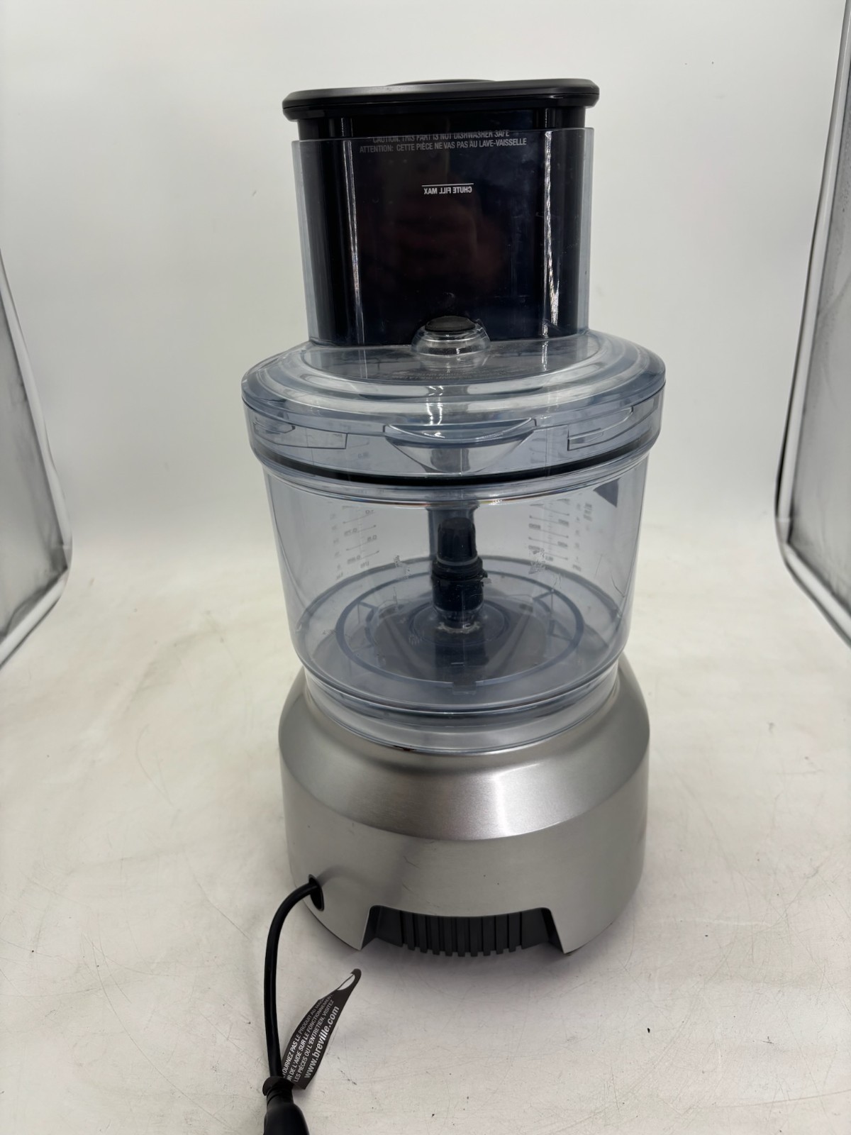 Breville BFP800XL Sous Chef Pro 16-Cup High-Performance Food Processor Silver