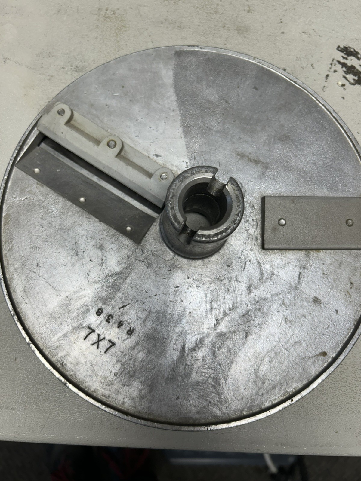 Robot Coupe Disc Slicer Cutter R438 7×7 Full Metal Aluminum