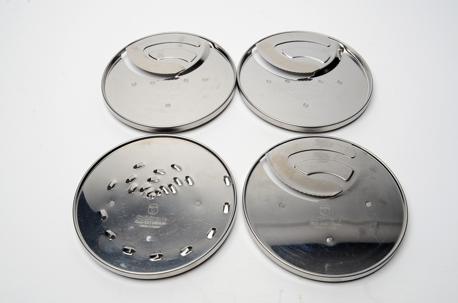 Cuisinart DLC-X Disc Blade Set DLC-342 2mm DLC-337 DLC-346 6mm DLC-348 8mm OEM