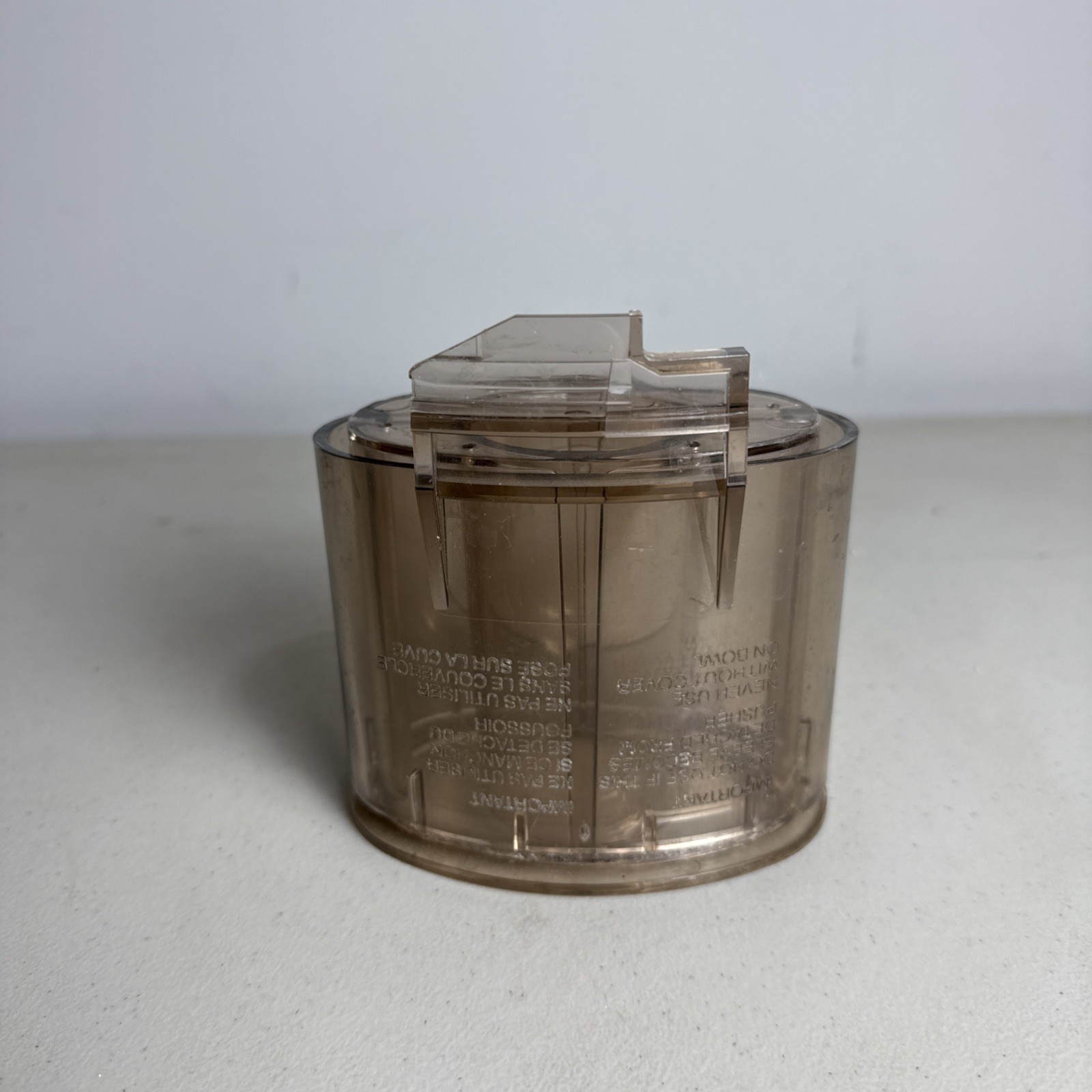 Cuisinart DLC-10 PLUS Chute Assembly Amber Replacement Part DLC-118B (No Pusher)
