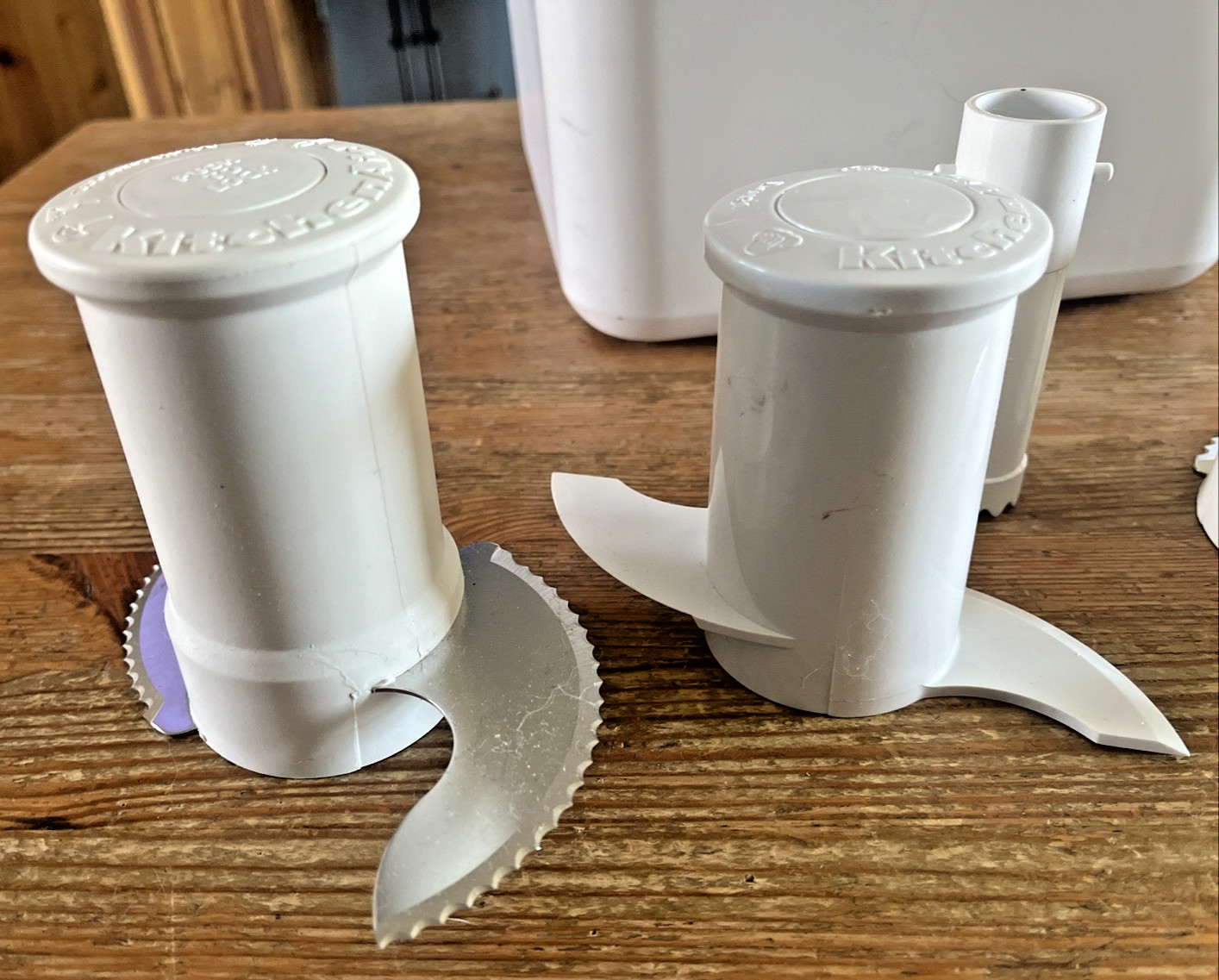 KitchenAid Food Processor Attachments Blades Accessories Set Storage Case