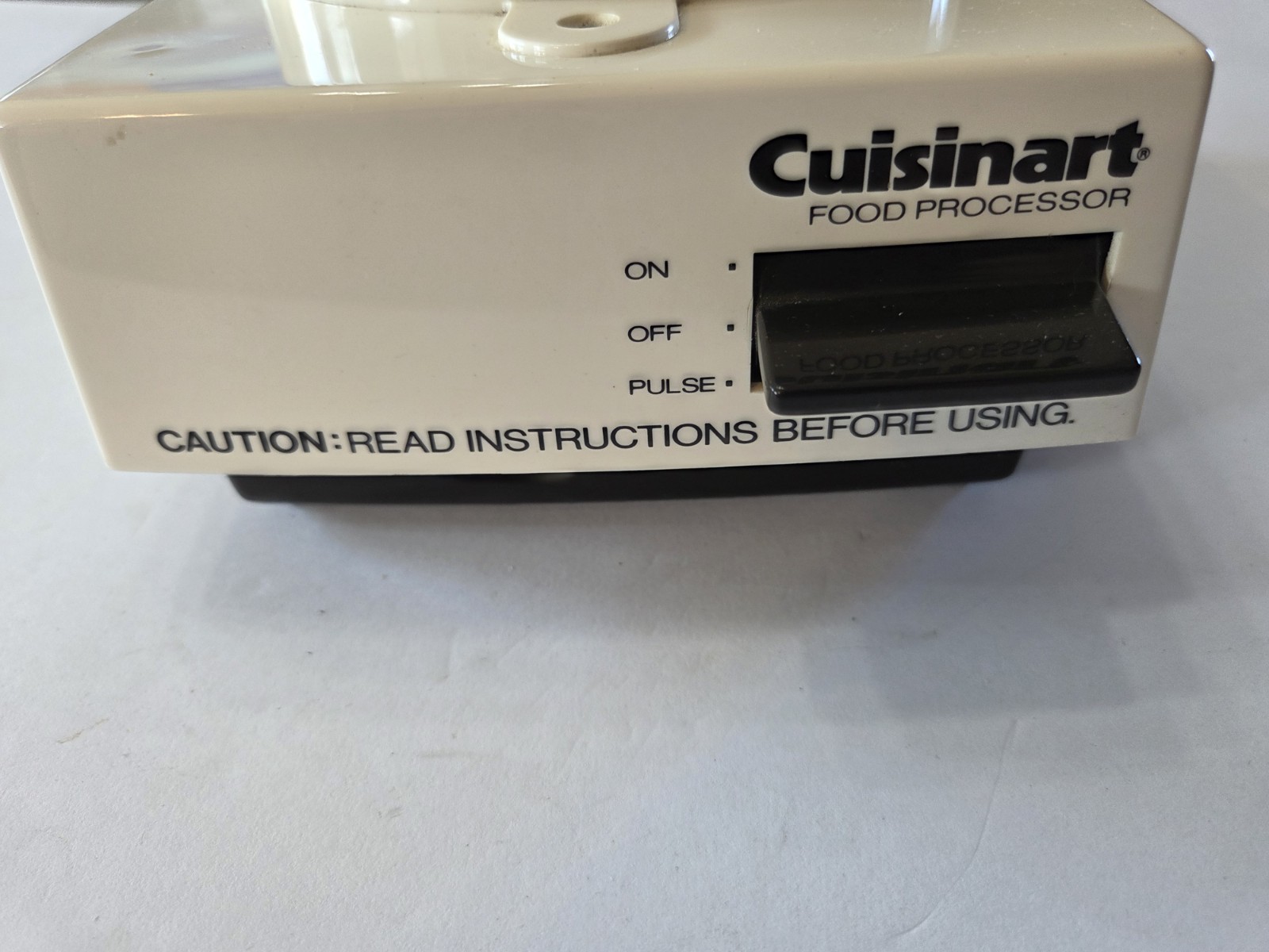 Vintage Ciisinart DLC-10E Motor Base Unit Working
