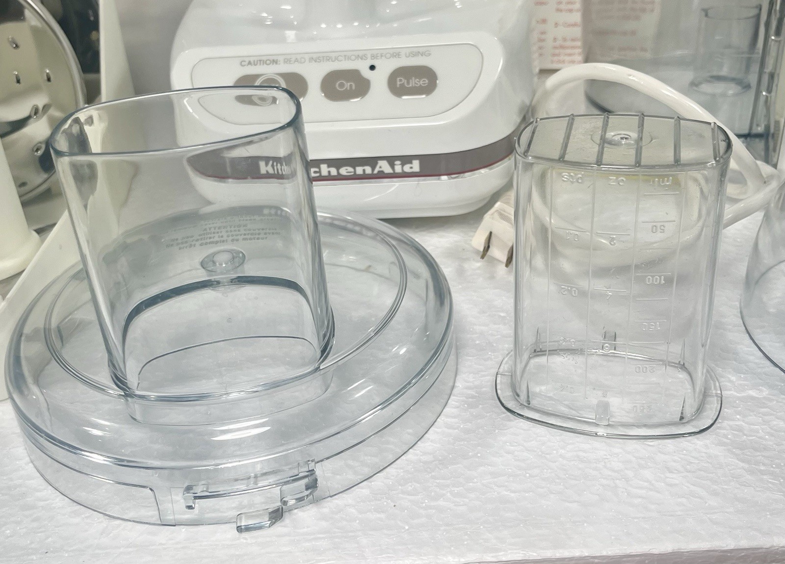 KitchenAid Food Processor KFP600WH Tested Working with Blades & Accesories