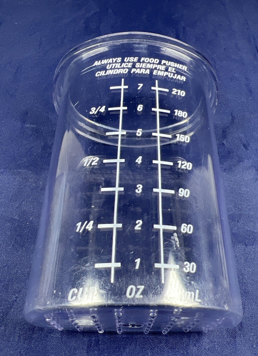 GE Food Processor 106622F Replacement Part: Measuring Cup Pusher