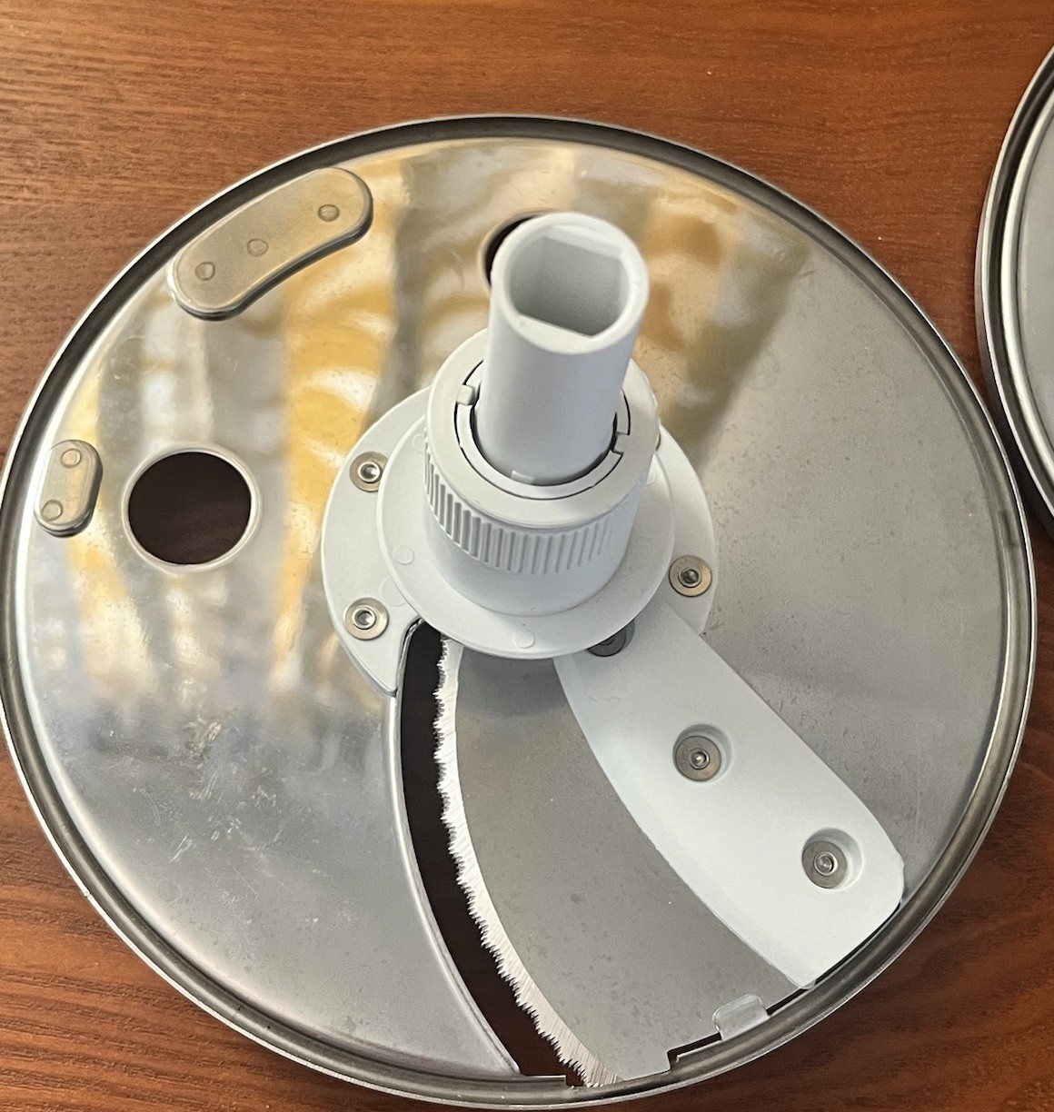Kitchen Aid Food Processor Blades (2) 6.75”Fine/Med Shred/Thin-Thick adjustable