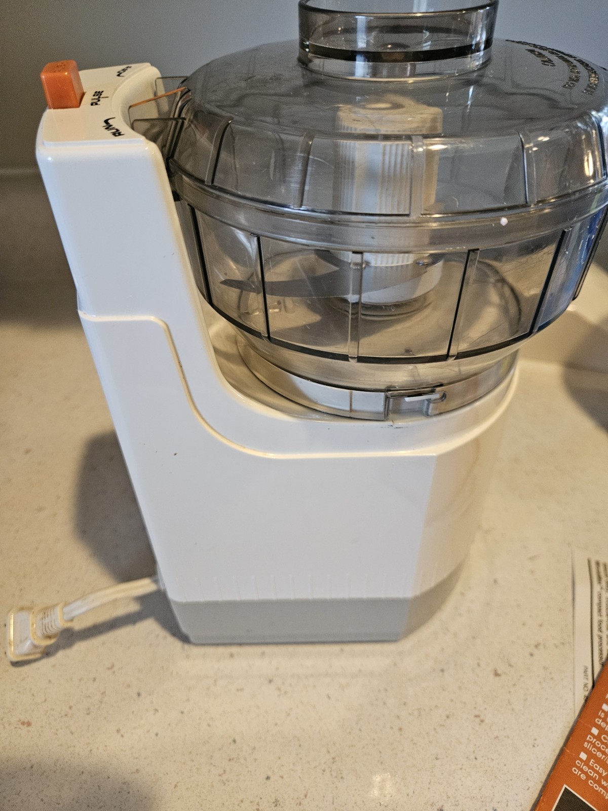 Presto Minnie Max Compact Food Processor model 0290001 Tested Works