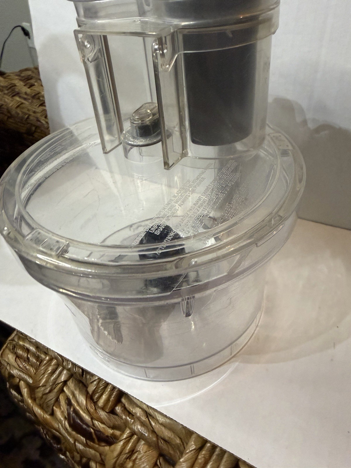 Hamilton Beach Big Mouth Food Processor 12 cup Bowl, Lid, Pushers FP17