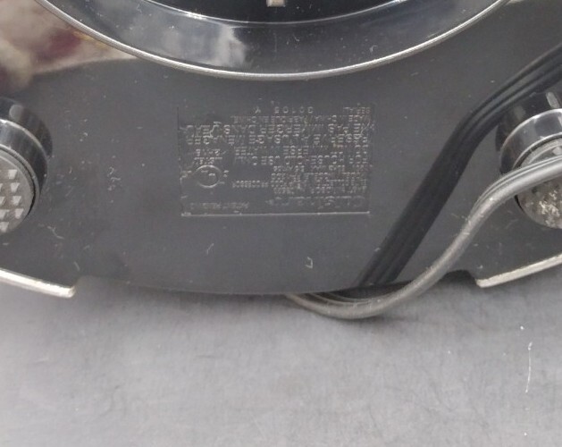 CUISINART FP-12DC FOOD PROCESSOR REPLACEMENT BASE ONLY, TESTED, WORKS