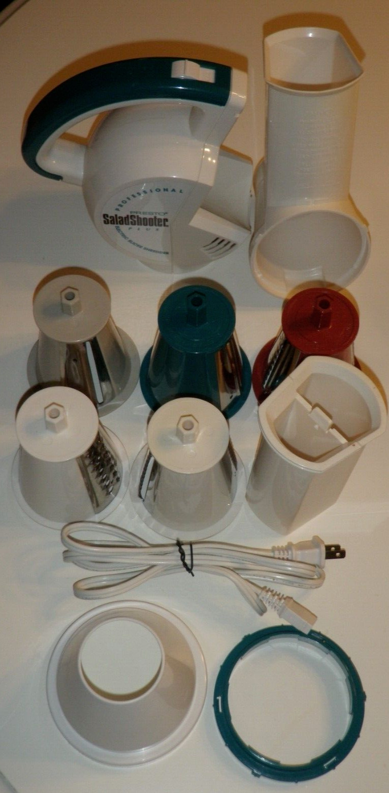 Parts for Presto Professional Salad Shooter Plus 0296001