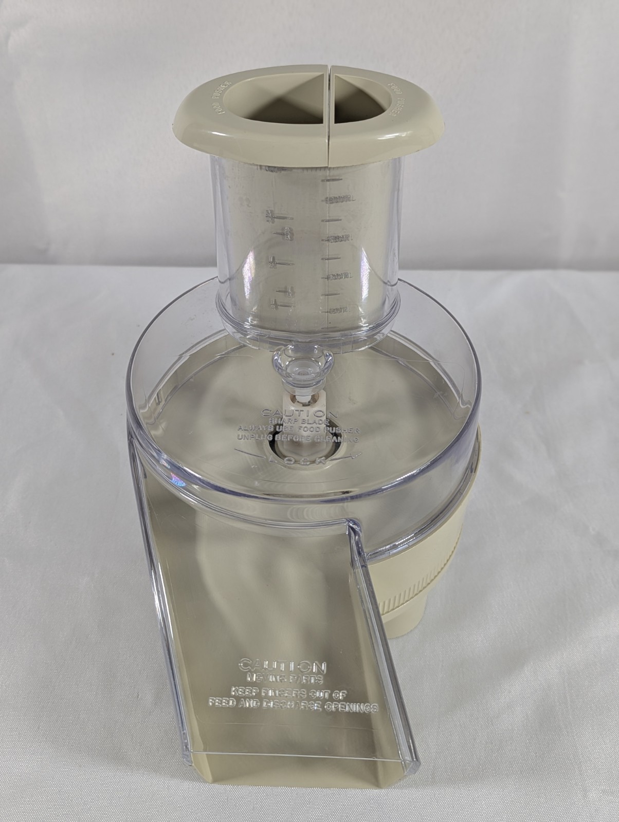 VTG Oster Regency Kitchen Center Food Processor Salad Shooter Top & Accessories
